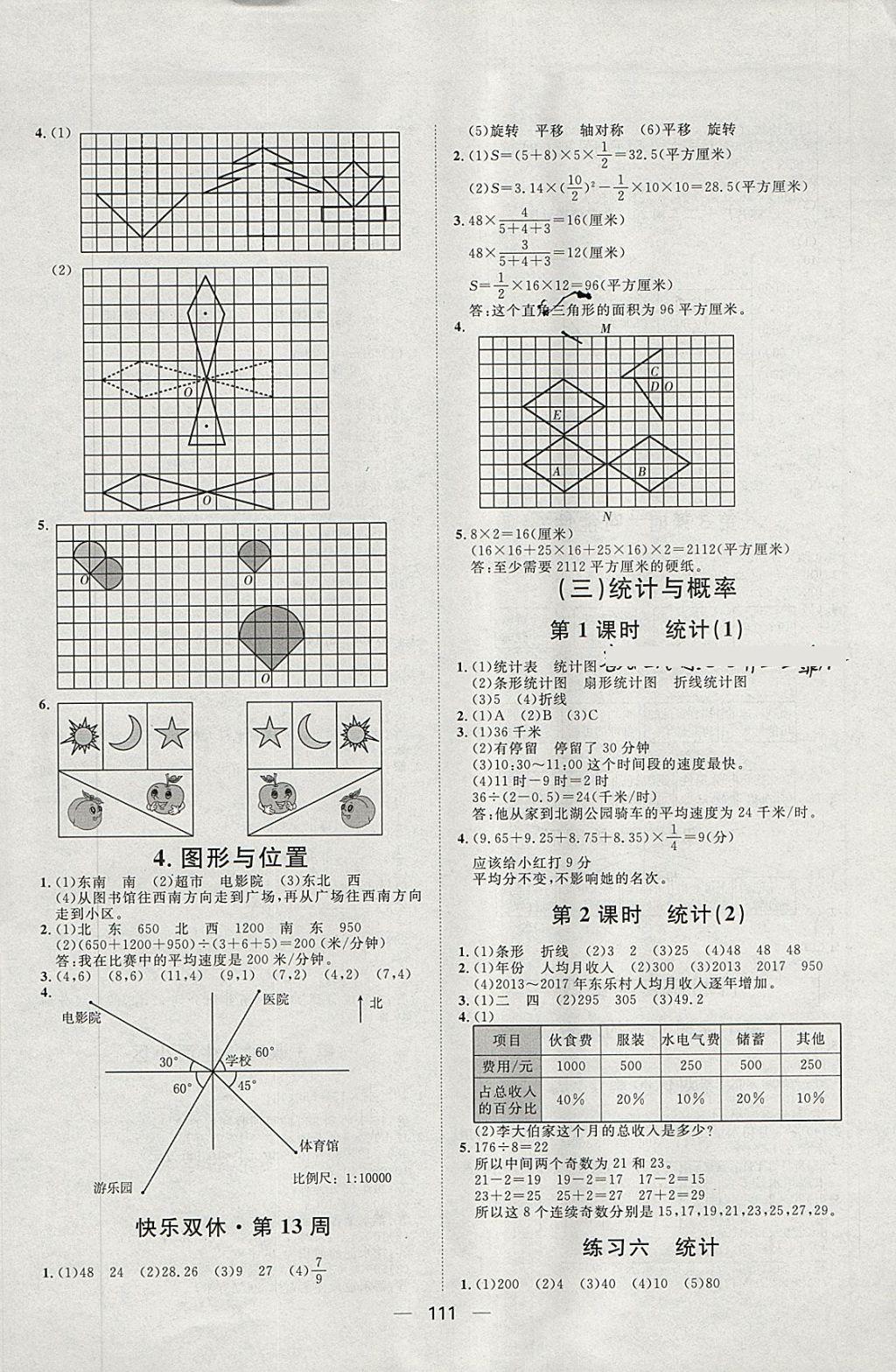 2018年陽光計(jì)劃第一步六年級(jí)數(shù)學(xué)下冊(cè)冀教版 第13頁