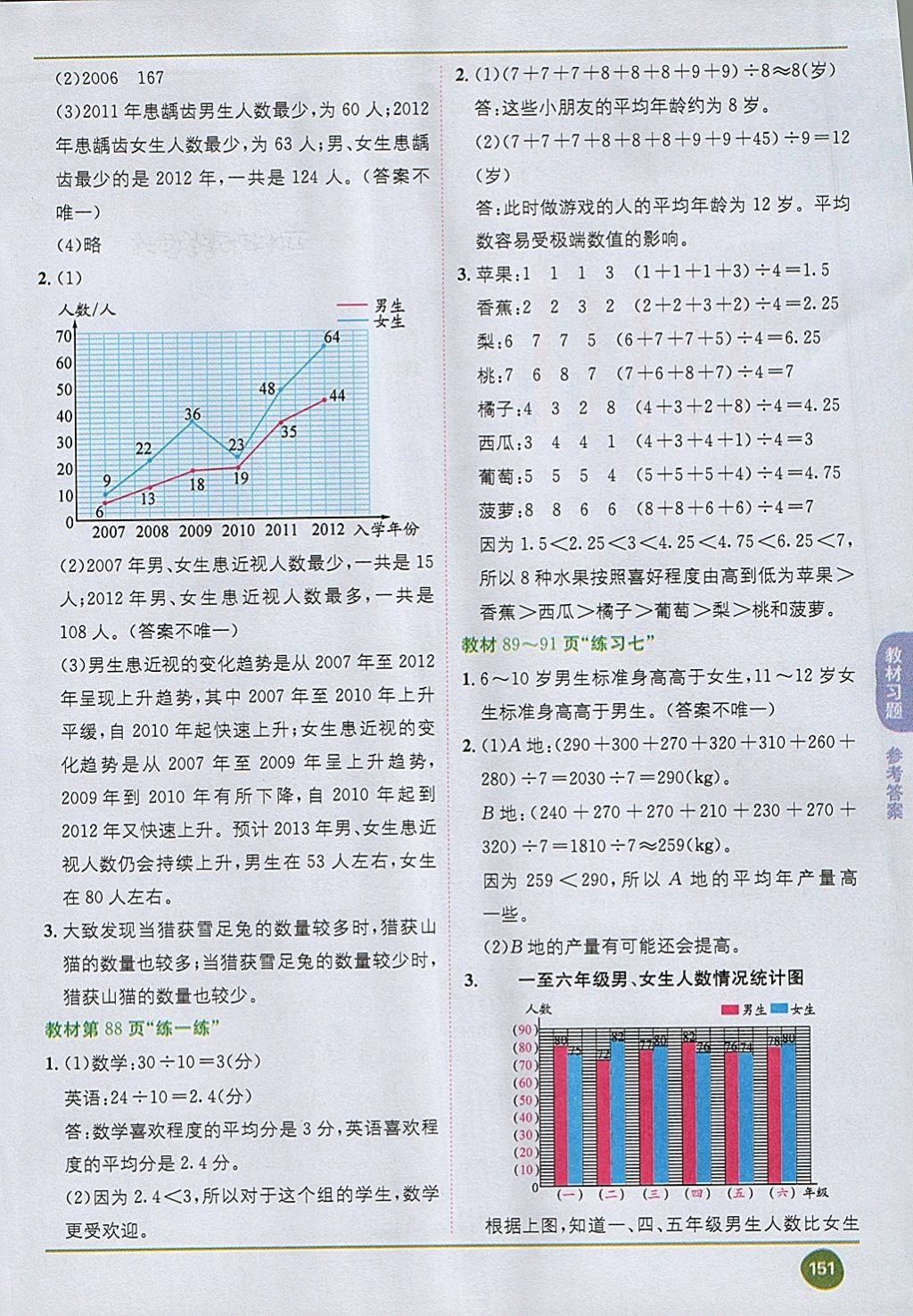 2018年課本五年級數(shù)學(xué)下冊北師大版 第13頁