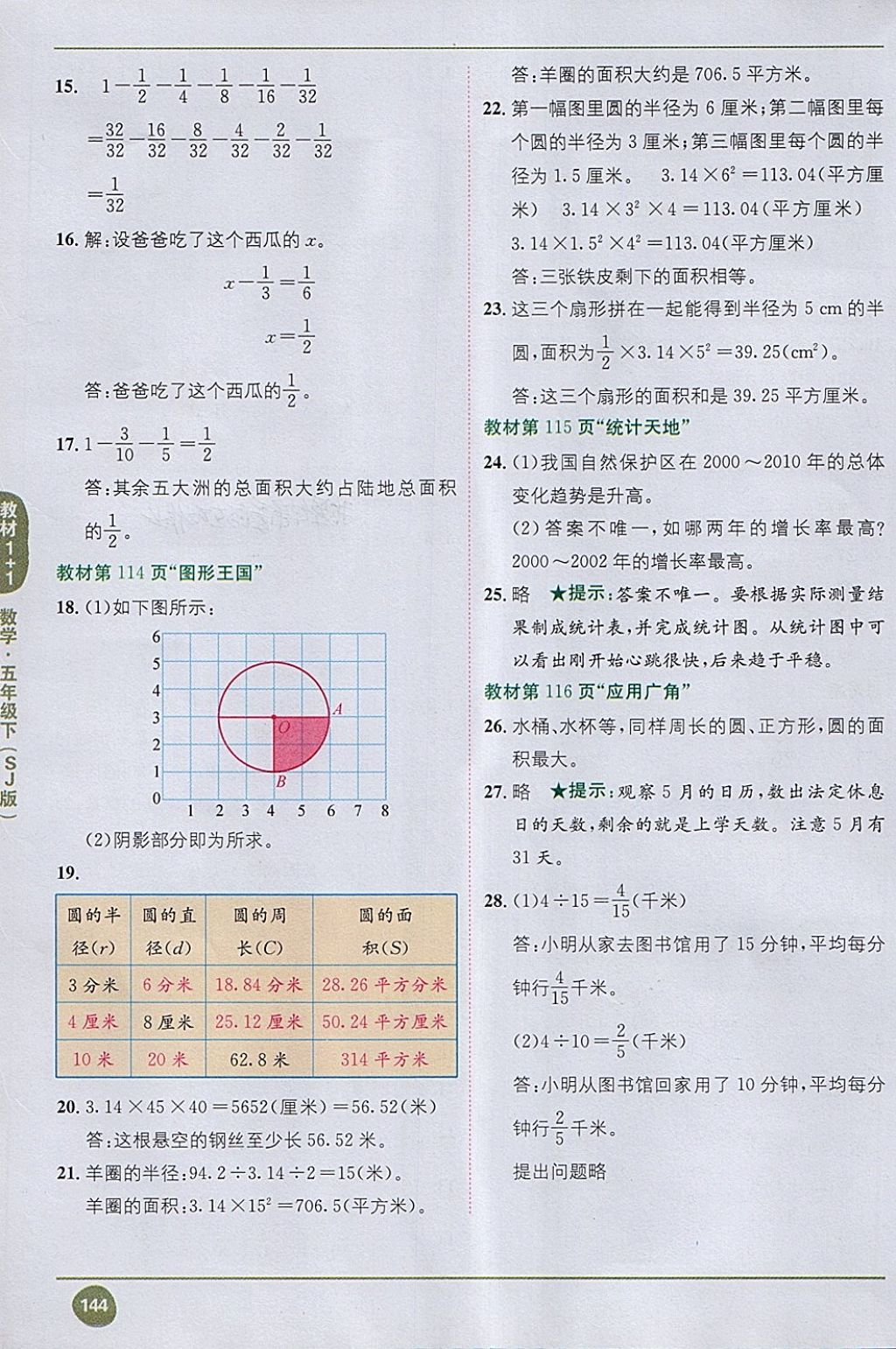 2018年課本五年級數(shù)學(xué)下冊蘇教版 第22頁