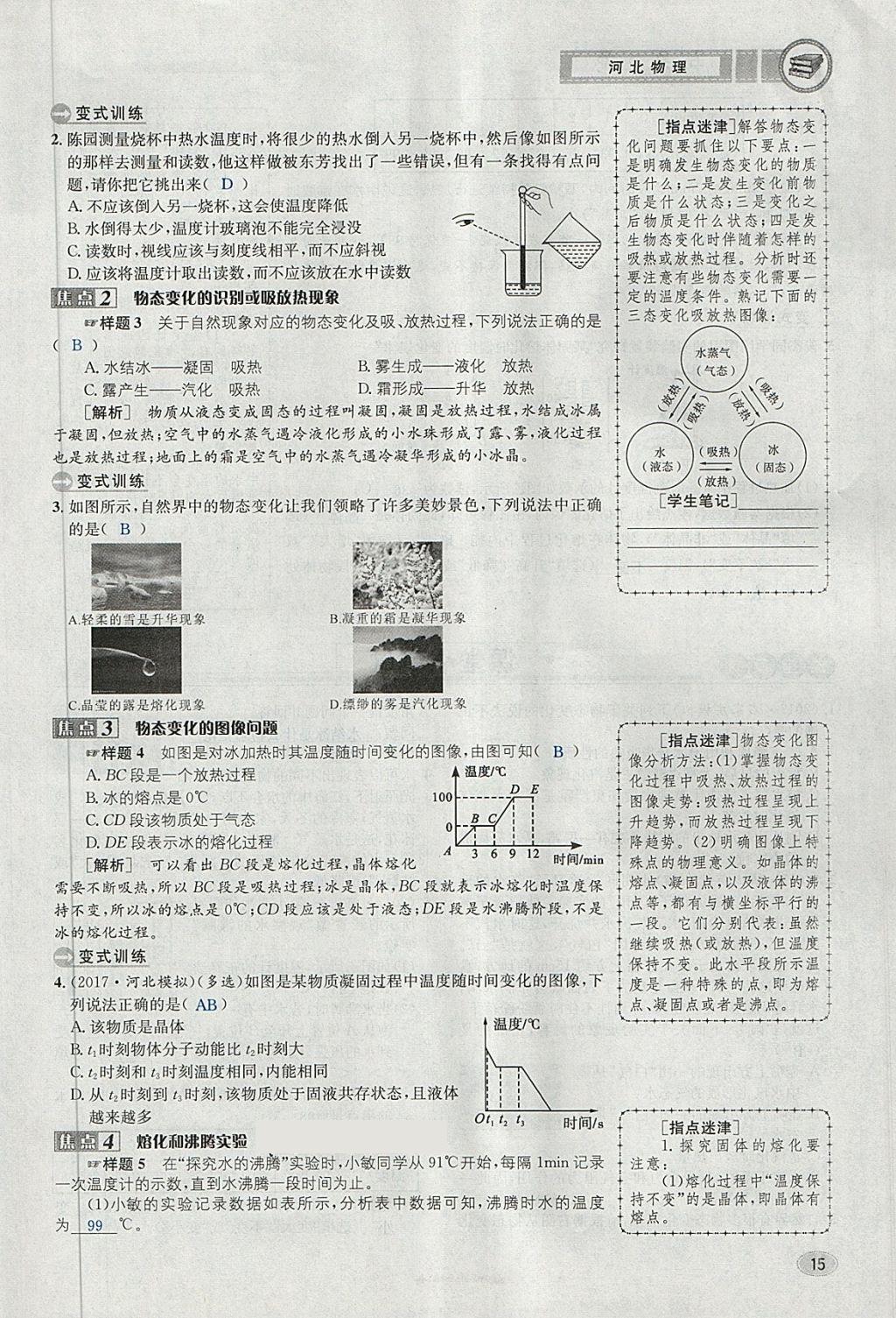 2018年中考2號(hào)河北考試說(shuō)明的說(shuō)明物理 第15頁(yè)