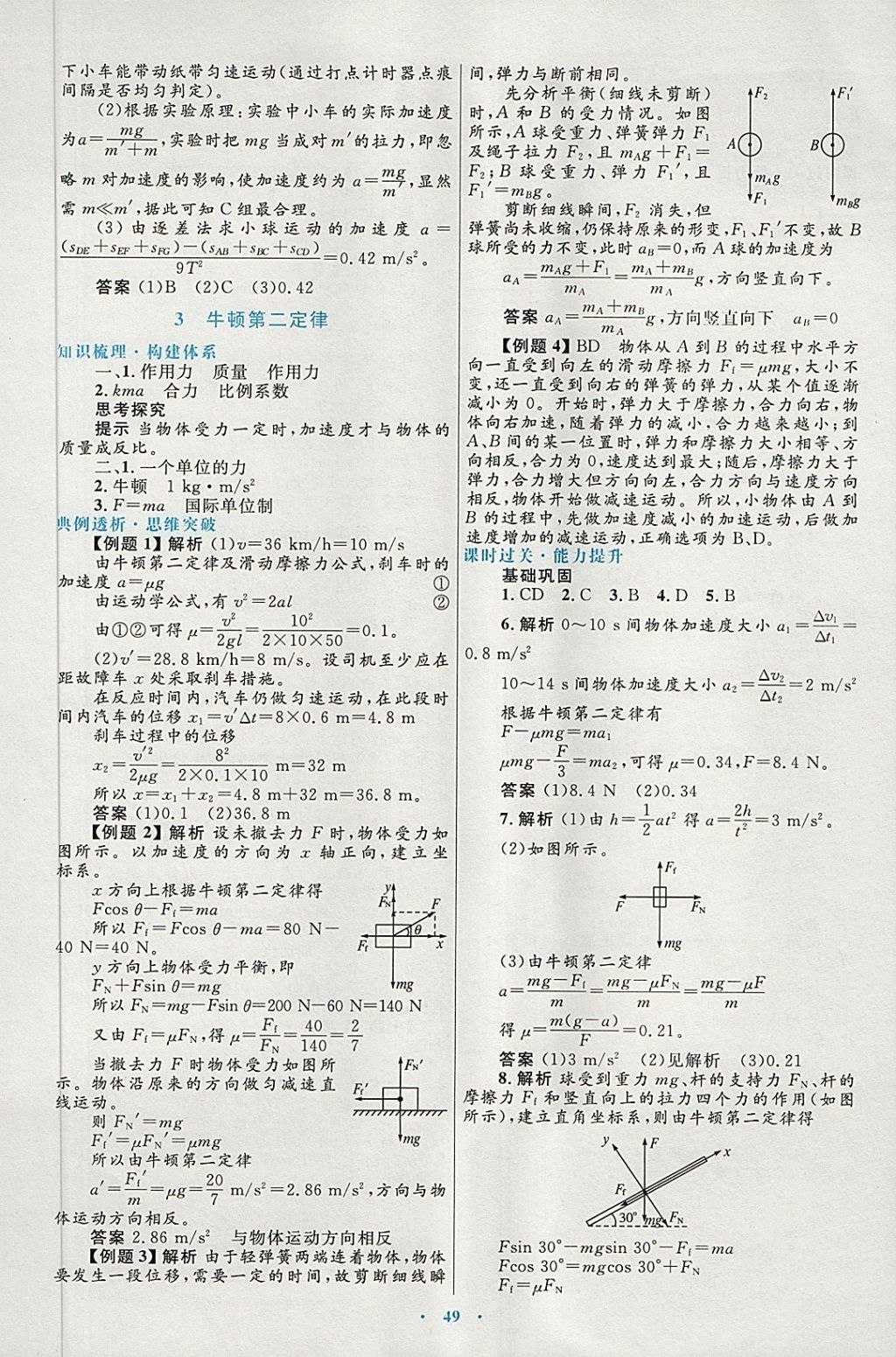 2018年高中同步測(cè)控優(yōu)化設(shè)計(jì)物理必修1人教版供內(nèi)蒙古使用 第17頁(yè)