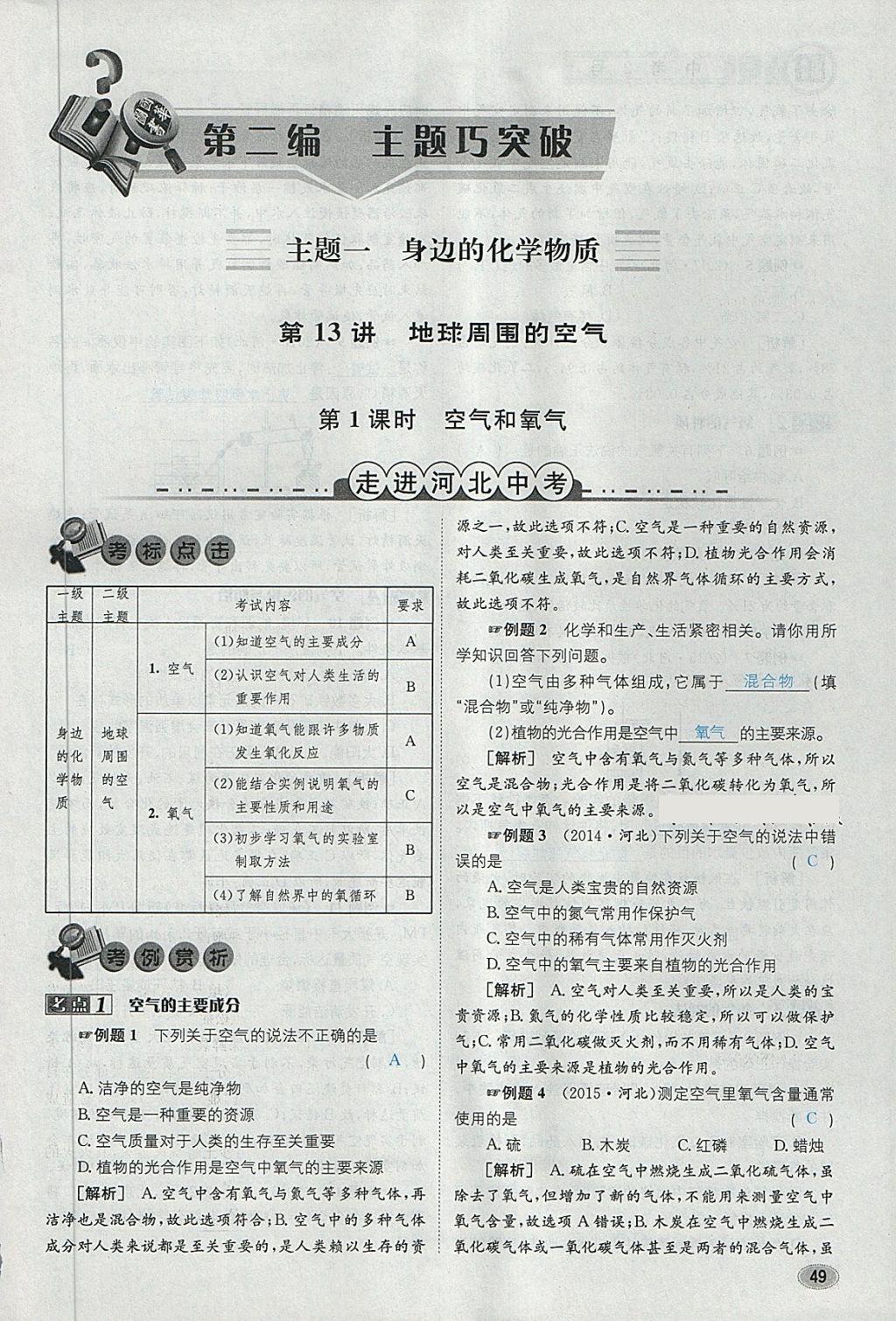 2018年中考2號(hào)河北考試說(shuō)明的說(shuō)明化學(xué) 第1頁(yè)