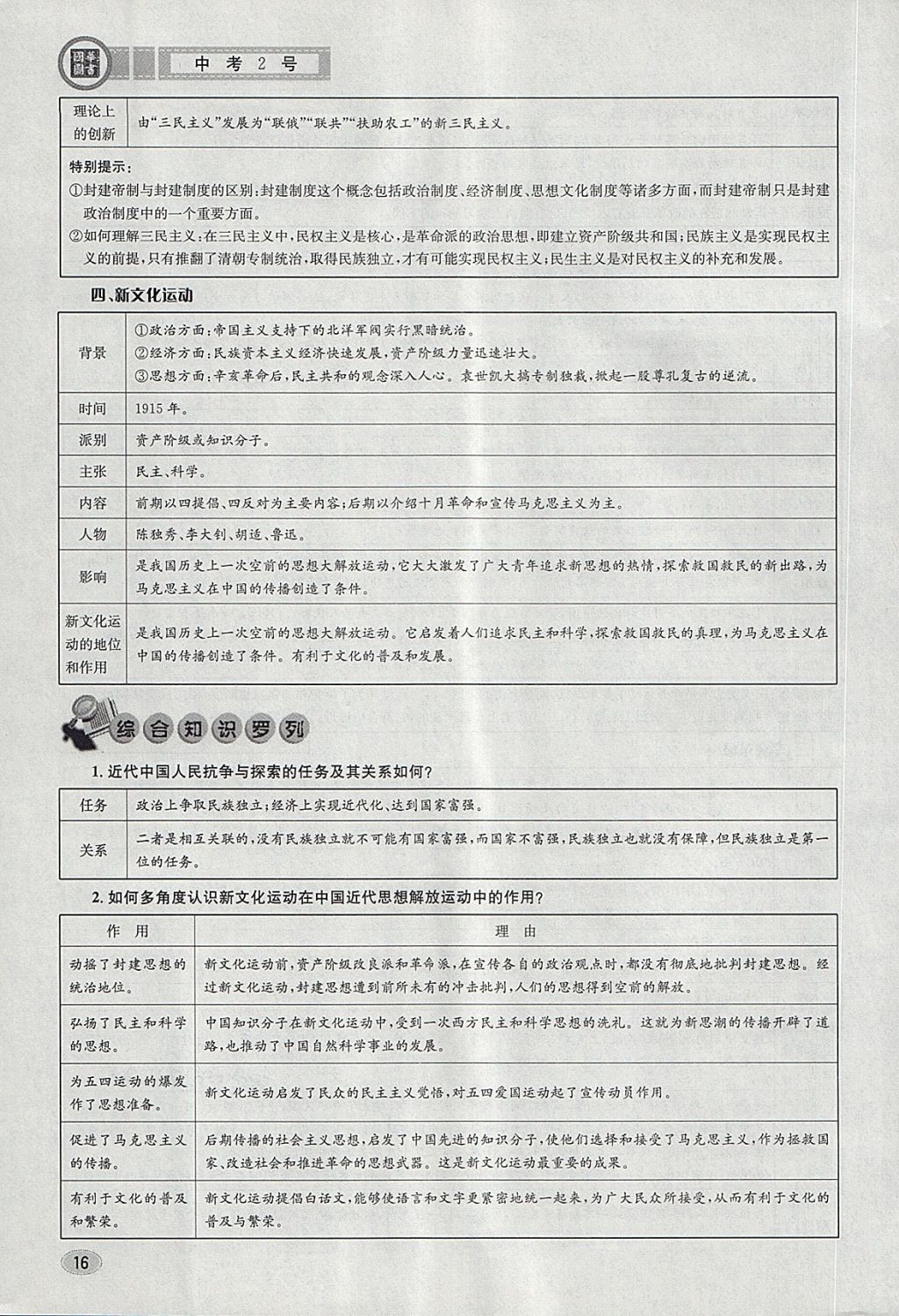 2018年中考2号河北考试说明的说明历史 第12页