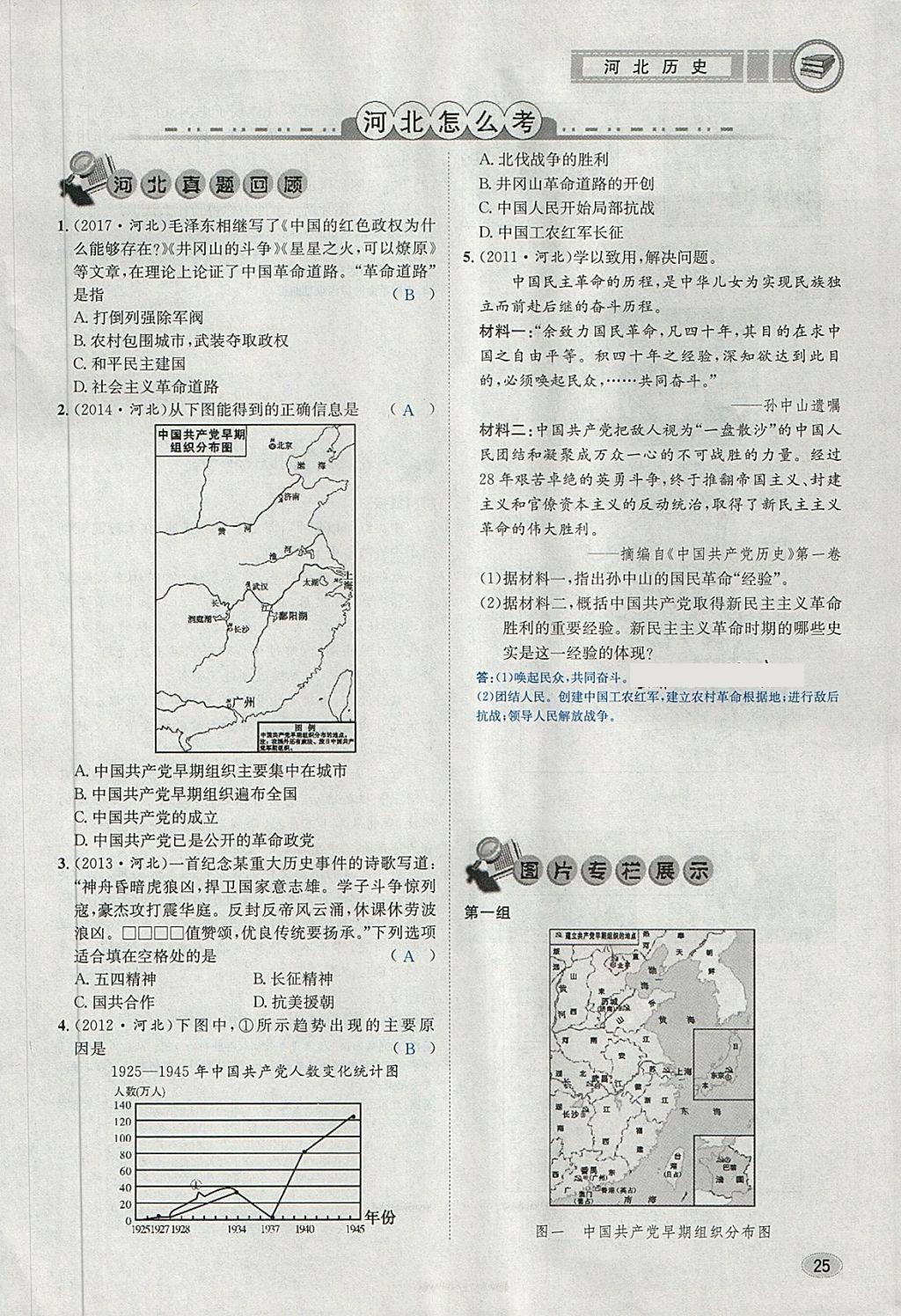 2018年中考2号河北考试说明的说明历史 第21页