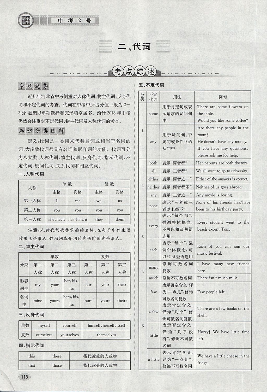 2018年中考2號河北考試說明的說明英語 第147頁