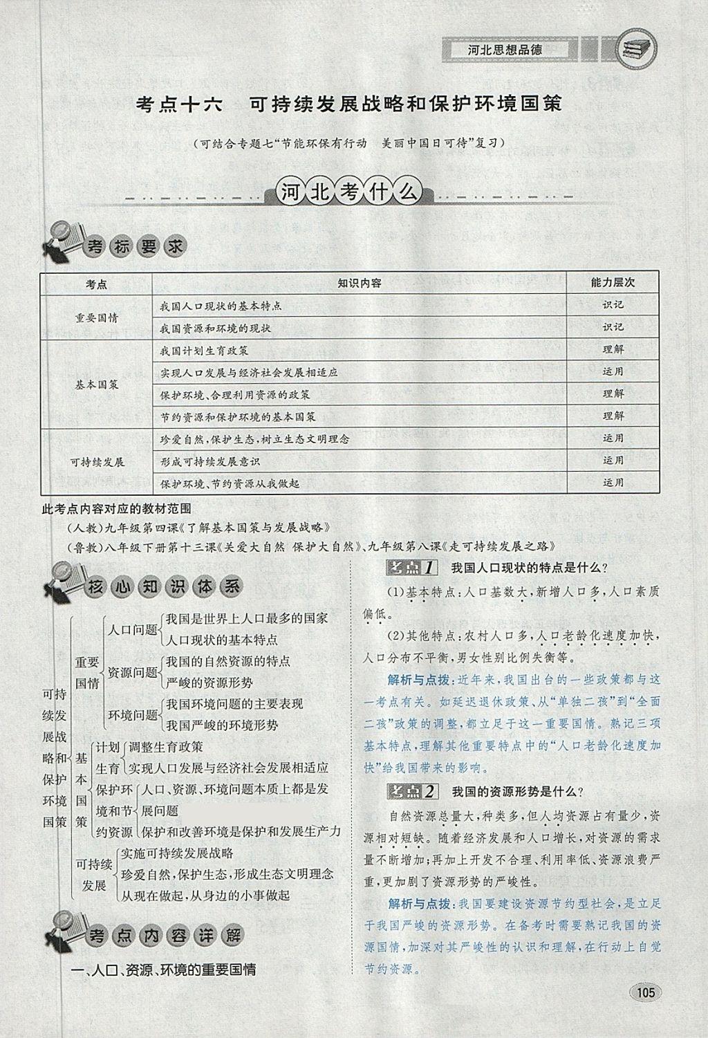 2018年中考2號河北考試說明的說明思想品德 第137頁