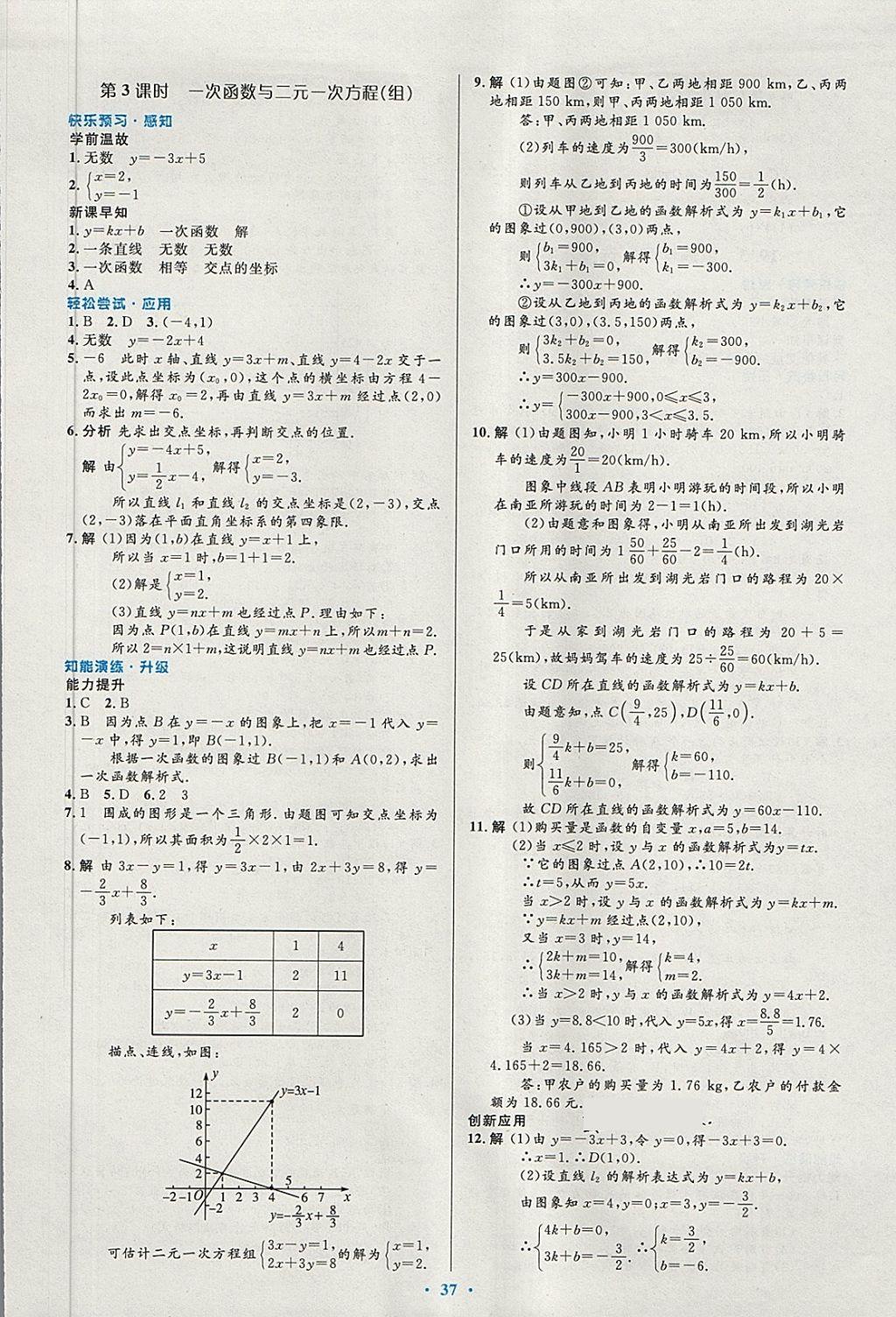 2018年初中同步测控优化设计八年级数学下册人教版 第19页