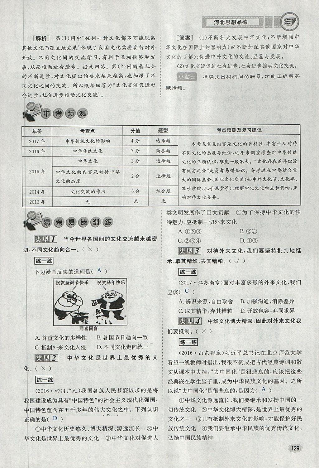 2018年中考2號(hào)河北考試說(shuō)明的說(shuō)明思想品德 第161頁(yè)