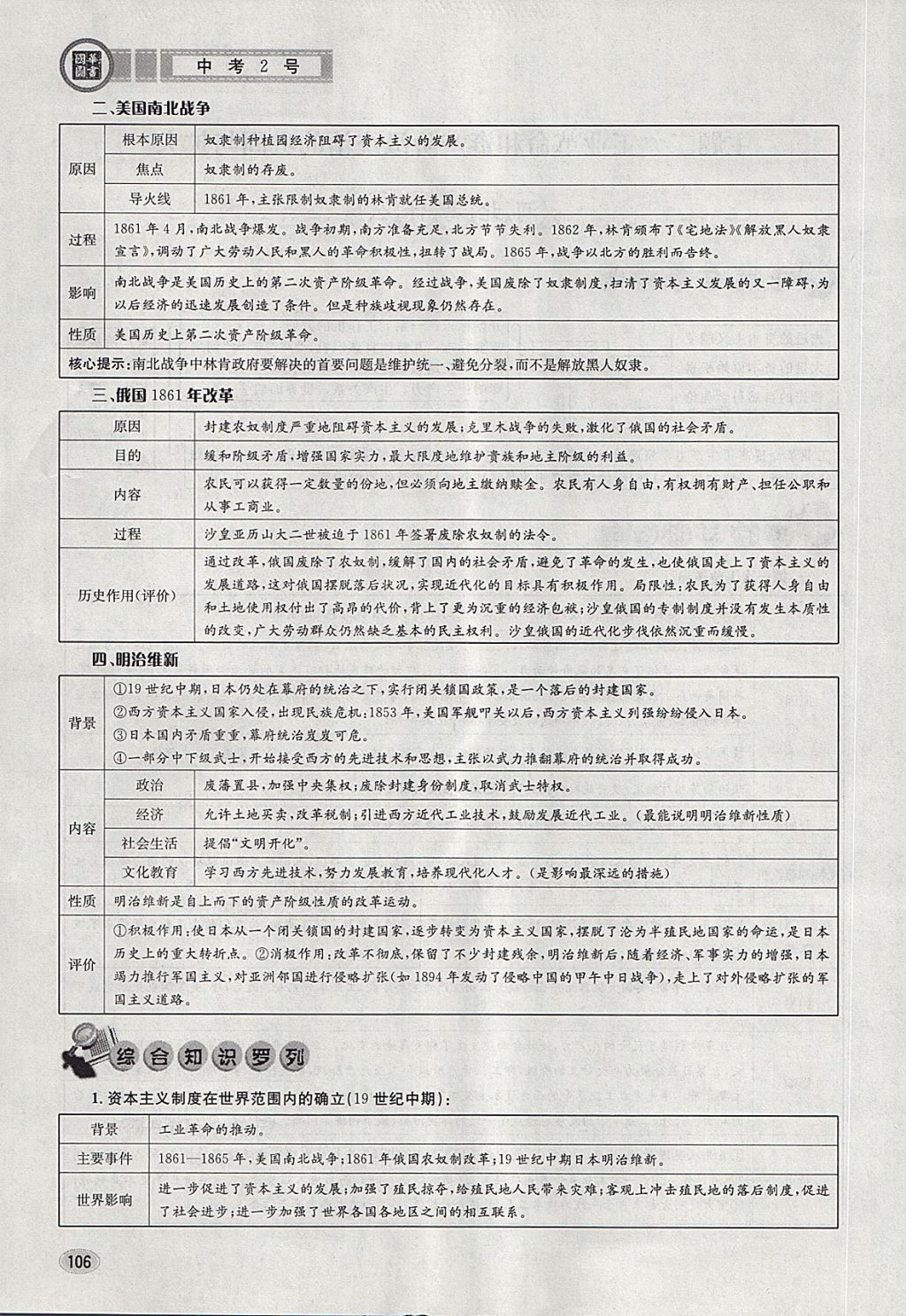 2018年中考2號(hào)河北考試說(shuō)明的說(shuō)明歷史 第102頁(yè)