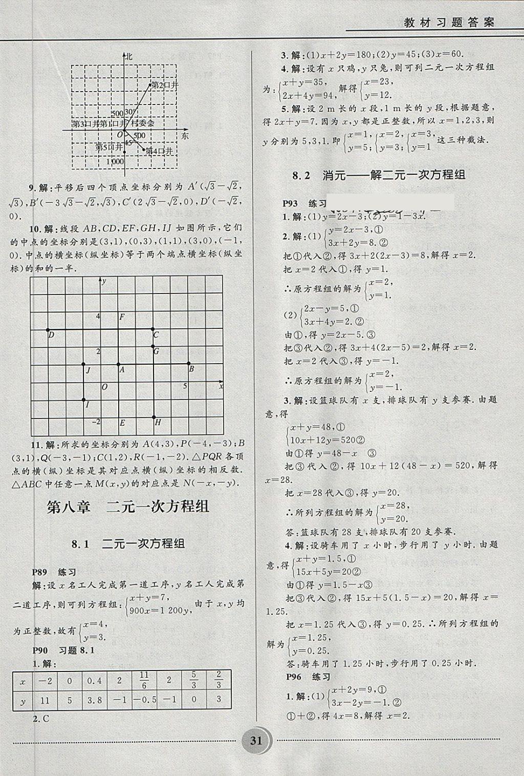 2018年夺冠百分百初中精讲精练七年级数学下册人教版 第31页