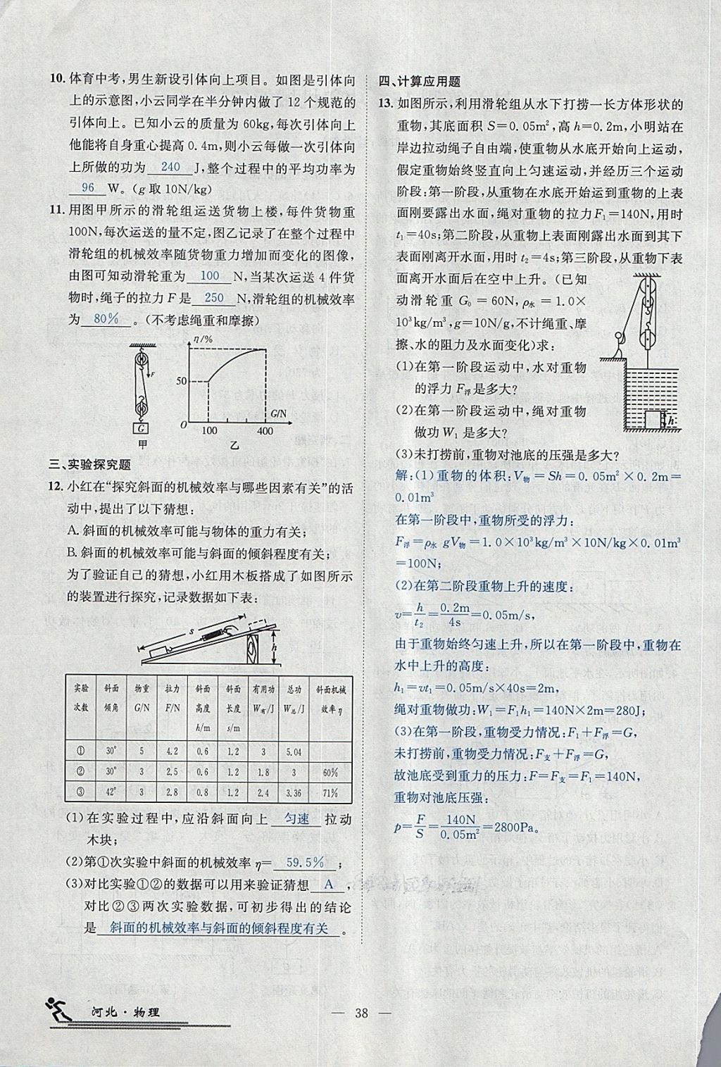 2018年中考2號(hào)河北考試說(shuō)明的說(shuō)明物理 第161頁(yè)