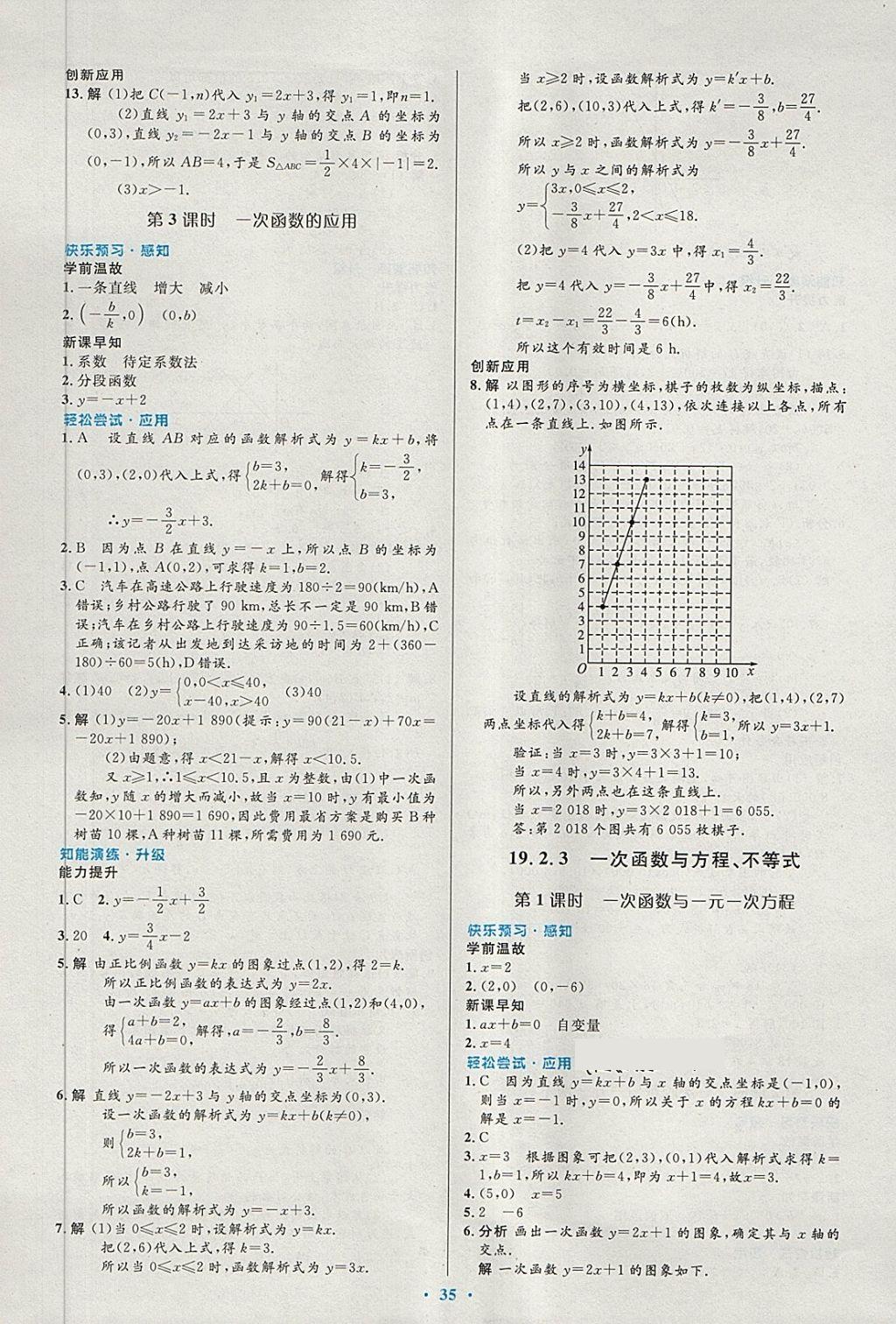 2018年初中同步测控优化设计八年级数学下册人教版 第17页