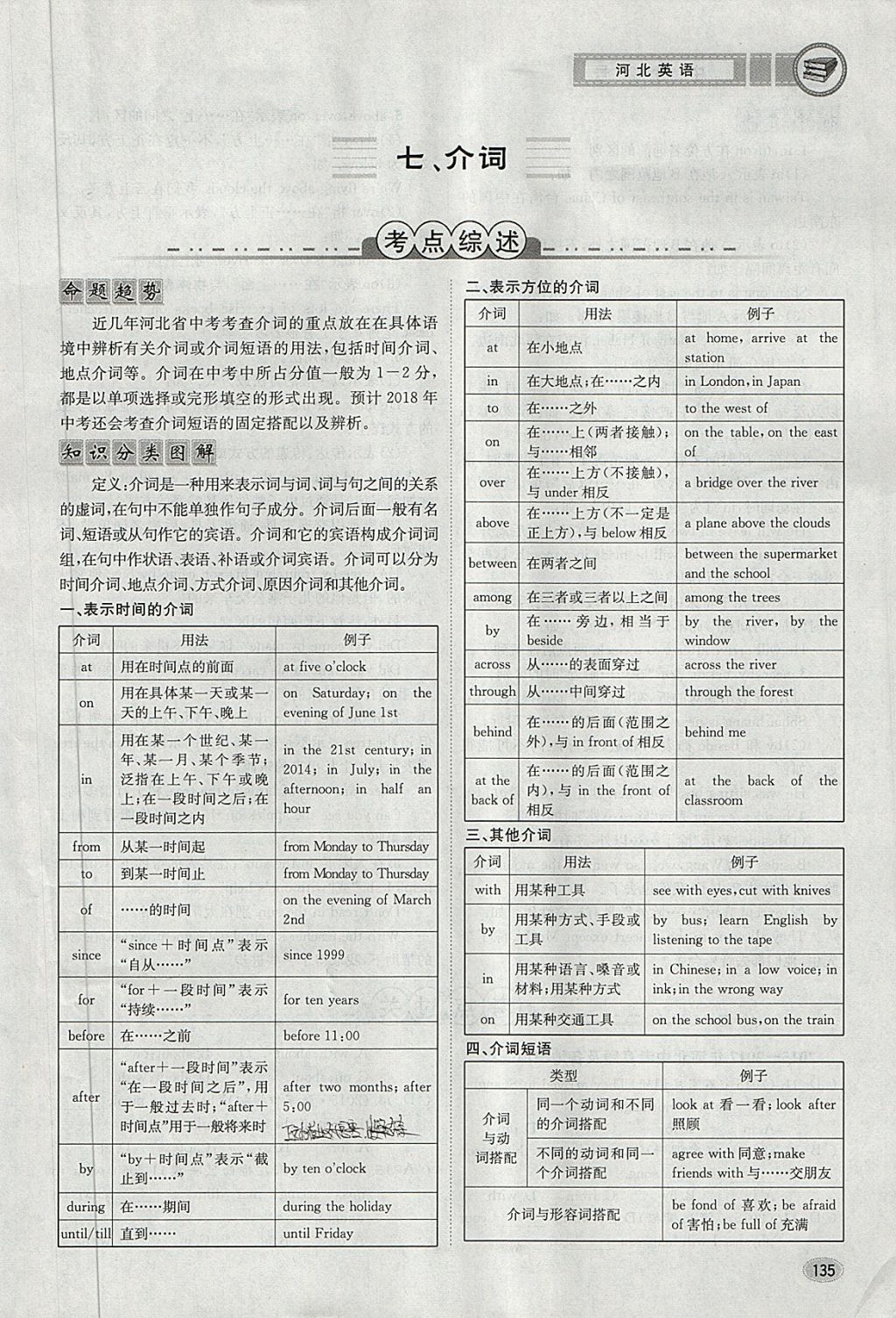 2018年中考2号河北考试说明的说明英语 第164页