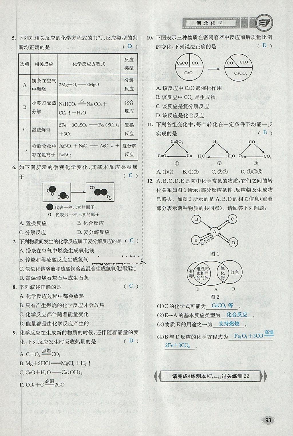 2018年中考2號(hào)河北考試說(shuō)明的說(shuō)明化學(xué) 第35頁(yè)