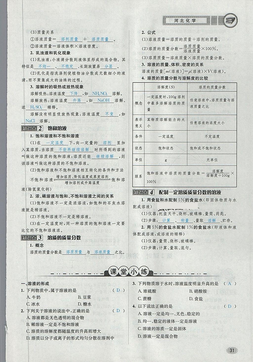 2018年中考2號河北考試說明的說明化學(xué) 第113頁