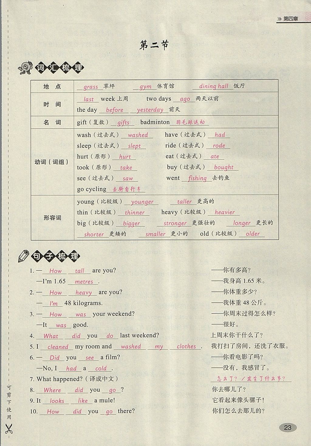 2018年名師面對(duì)面小考滿分特訓(xùn)方案英語(yǔ) 第55頁(yè)