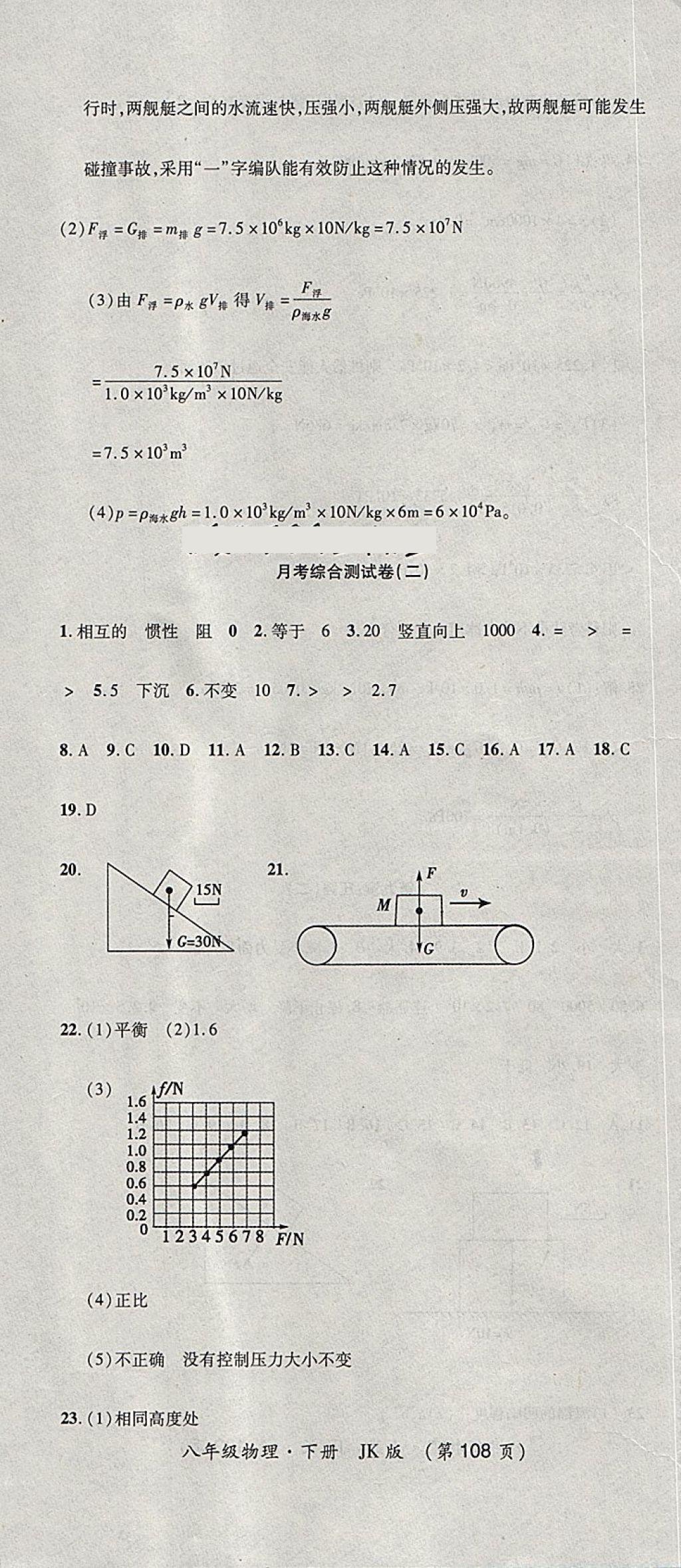 2018年新課標(biāo)創(chuàng)優(yōu)考王八年級(jí)物理下冊(cè)教科版 第12頁(yè)