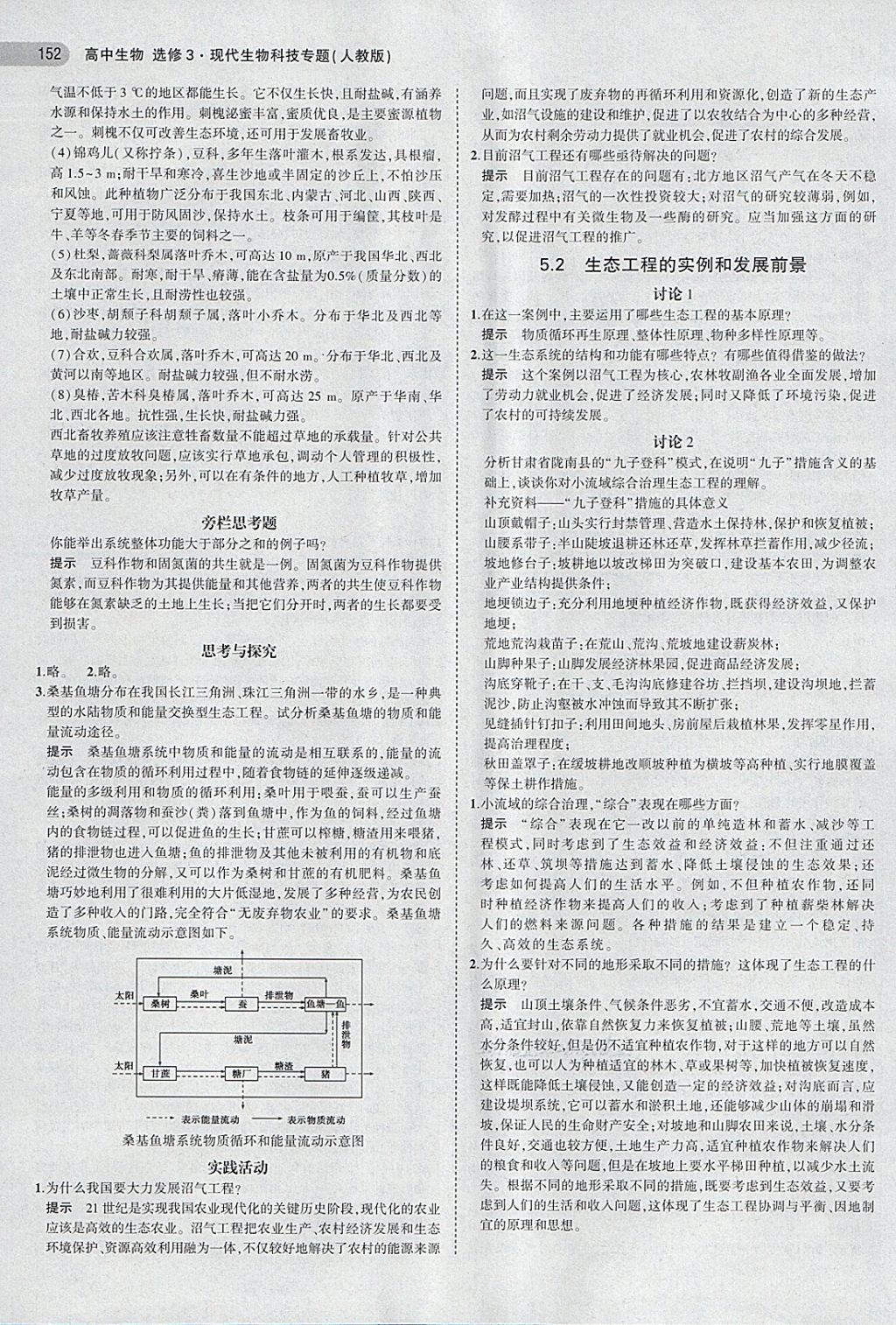 課本人教版高中生物選修3現(xiàn)代生物科技專題 第10頁