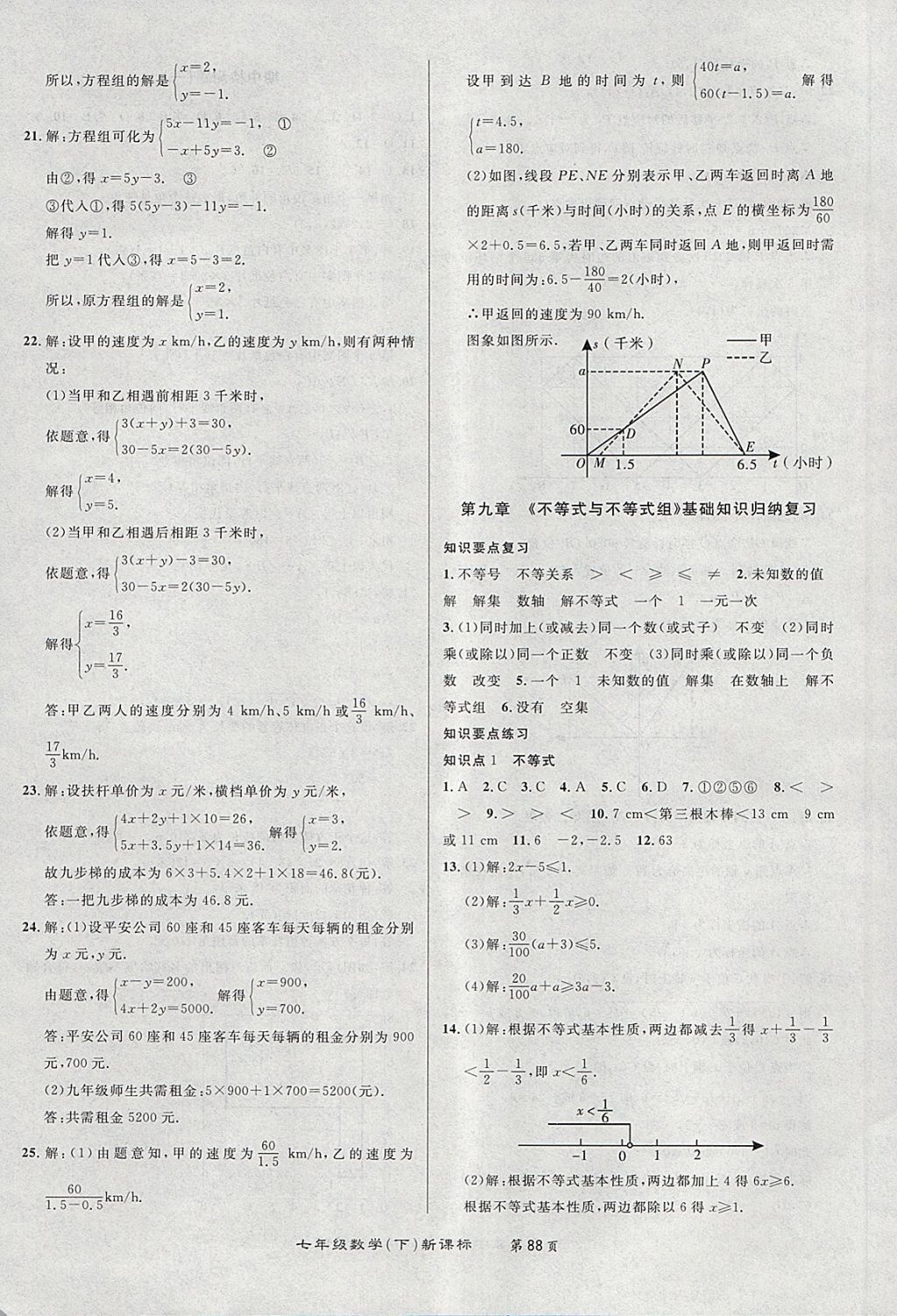 2018年百所名校精點(diǎn)試題七年級(jí)數(shù)學(xué)下冊(cè)人教版 第8頁(yè)