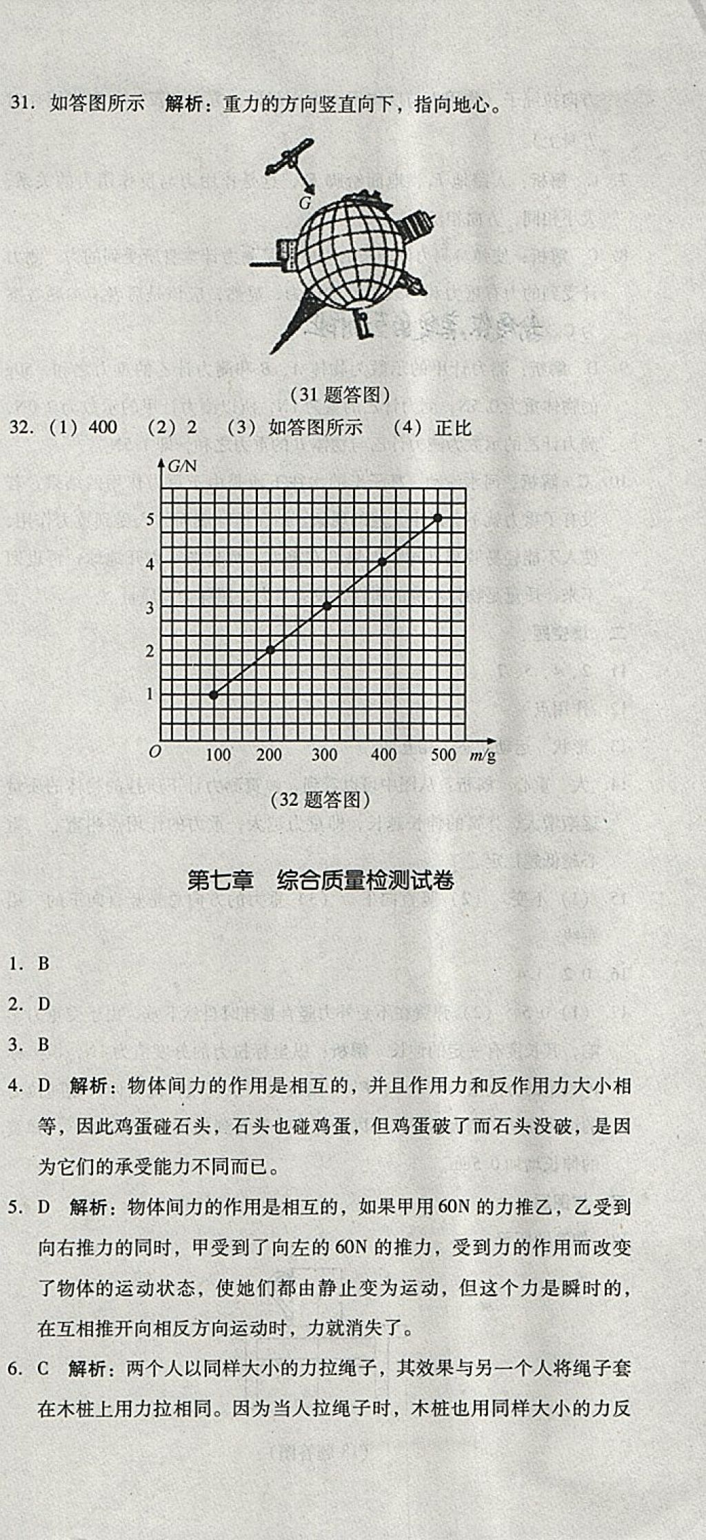 2018年单元加期末复习与测试八年级物理下册人教版 第3页