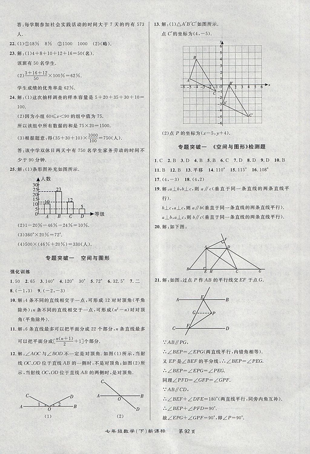 2018年百所名校精點(diǎn)試題七年級數(shù)學(xué)下冊人教版 第12頁