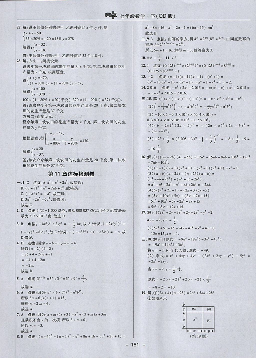 2018年綜合應(yīng)用創(chuàng)新題典中點七年級數(shù)學(xué)下冊青島版 第5頁