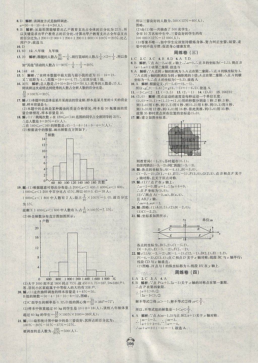 2018年阳光夺冠八年级数学下册冀教版 第2页