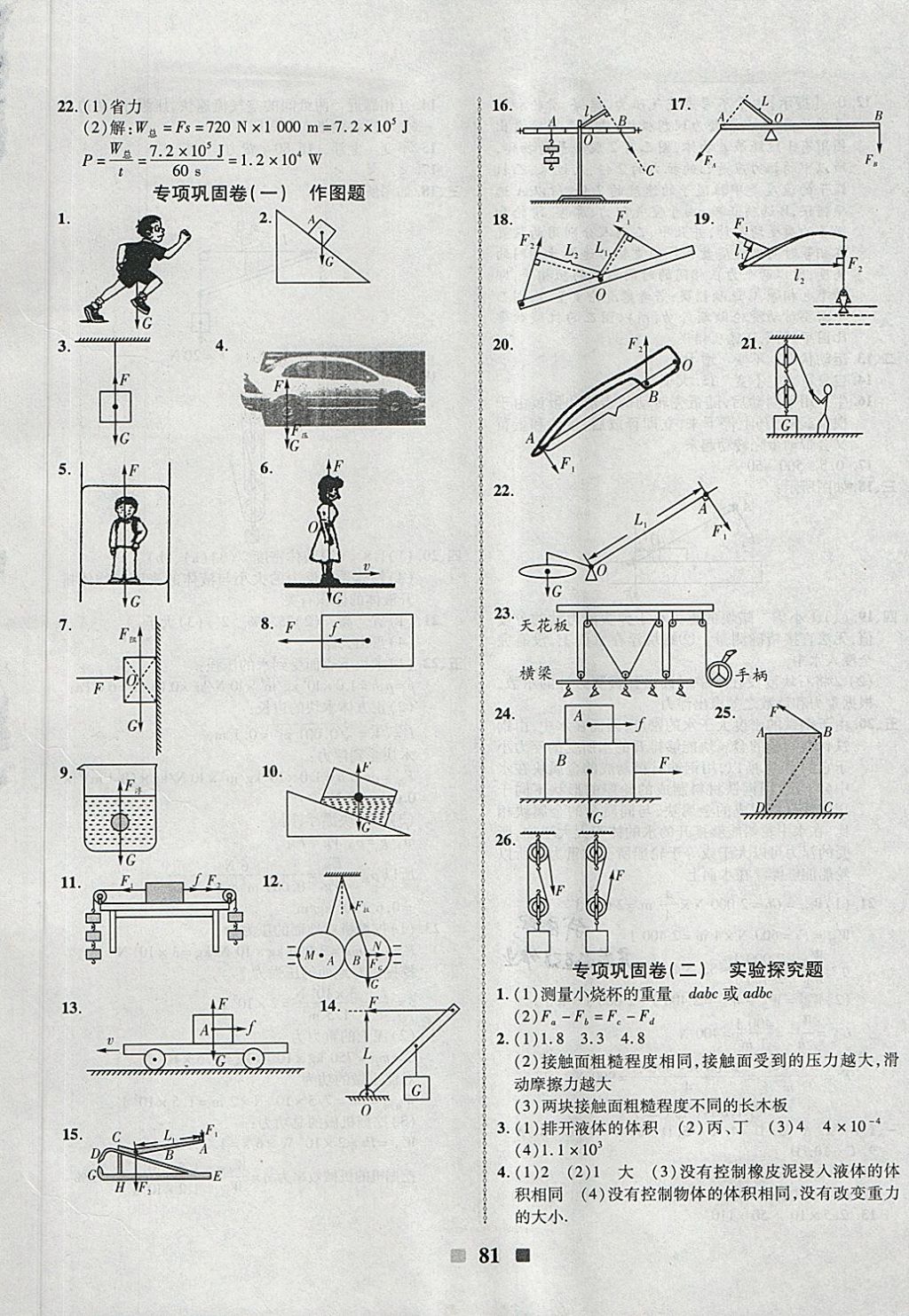 2018年优加全能大考卷八年级物理下册人教版 第5页