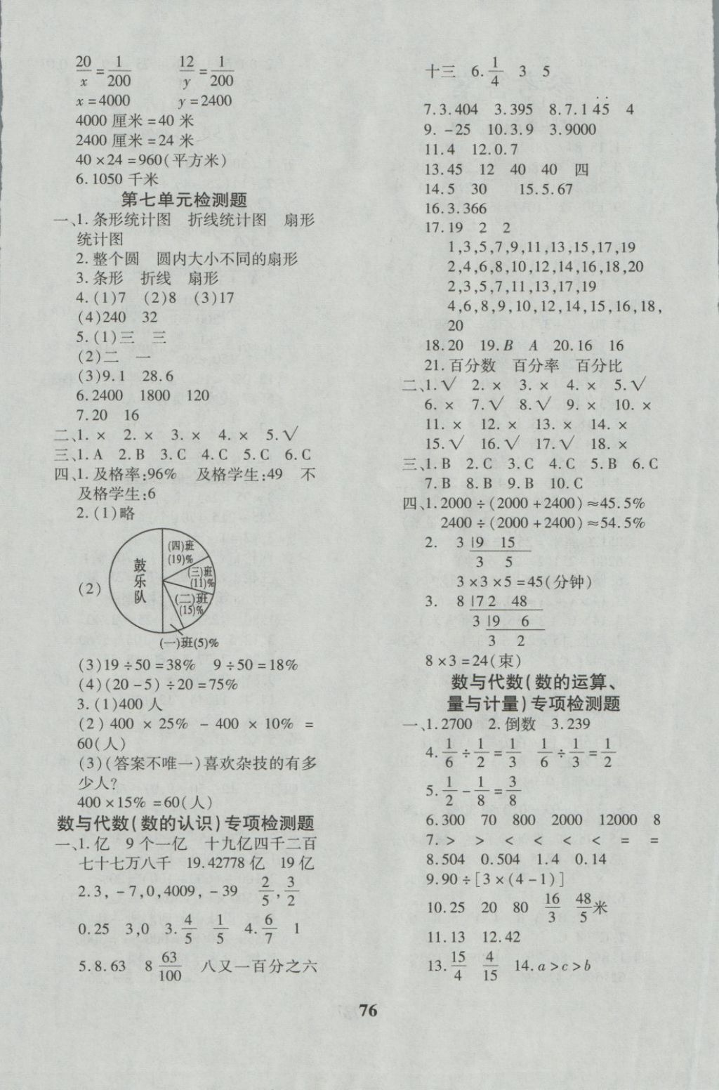 2018年黃岡360度定制密卷五年級數(shù)學(xué)下冊青島版五四 第4頁