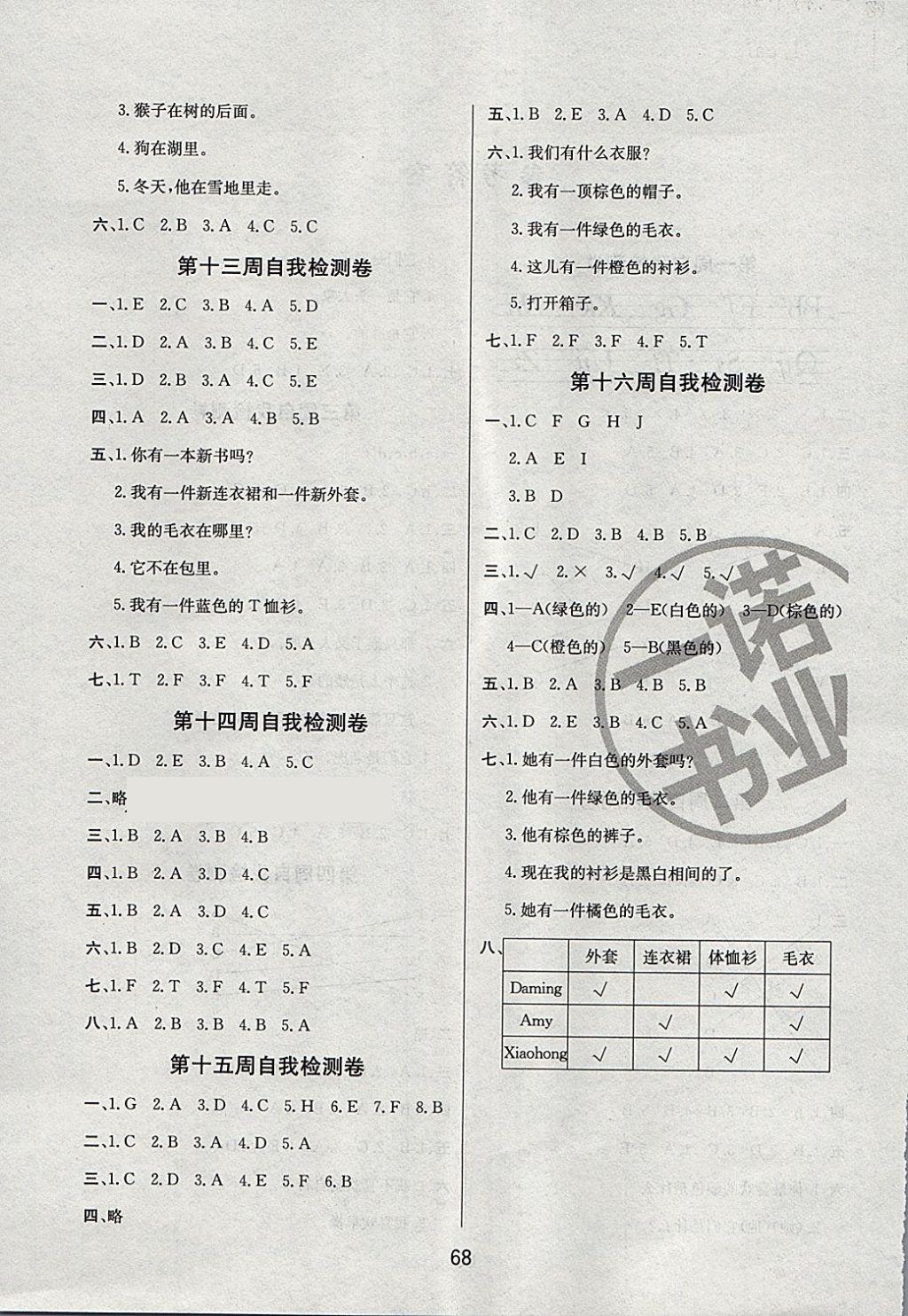 2018年名師名校全能金卷三年級英語下冊外研版 第8頁