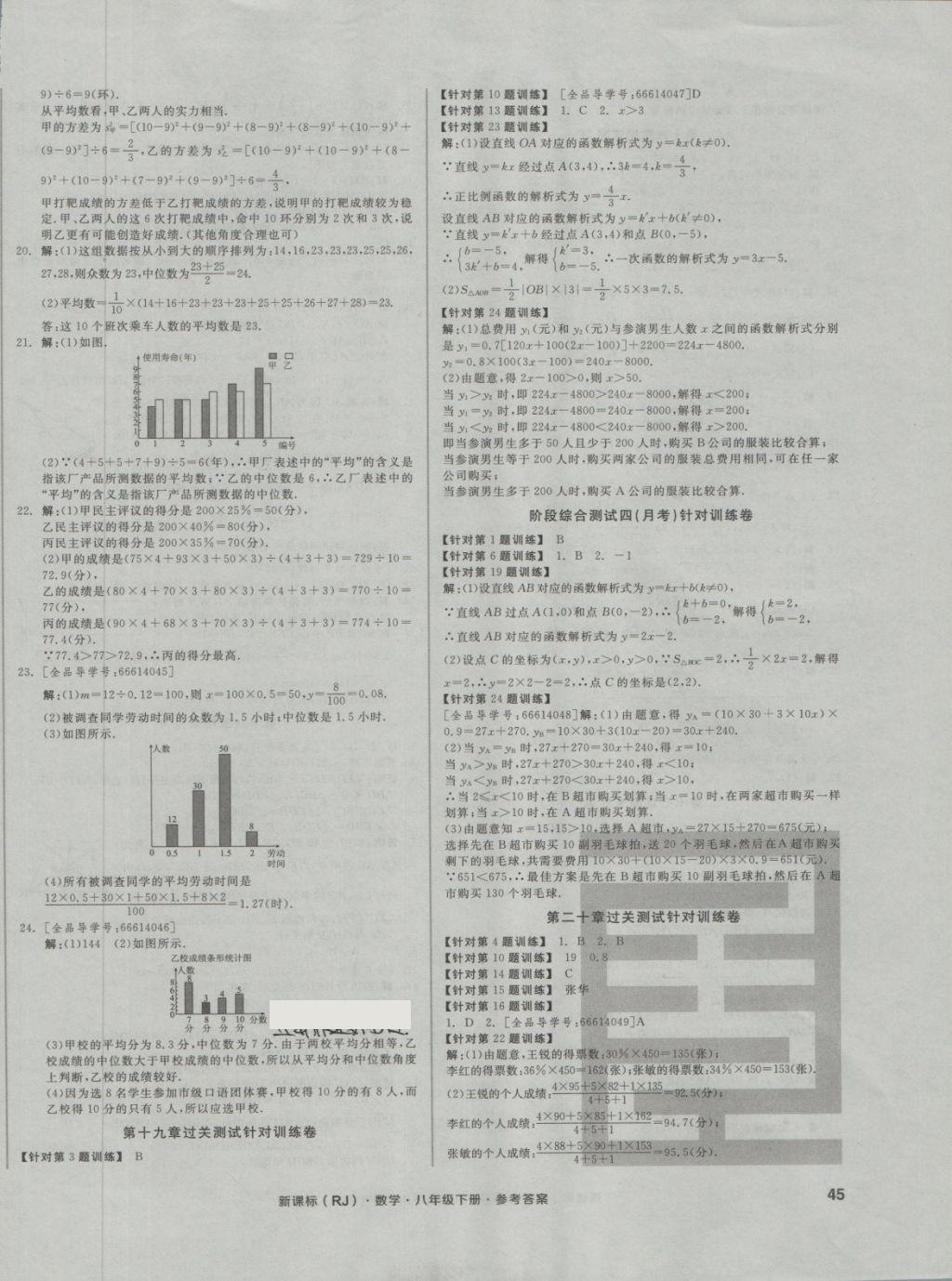 2018年全品小復(fù)習(xí)八年級(jí)數(shù)學(xué)下冊人教版 第6頁