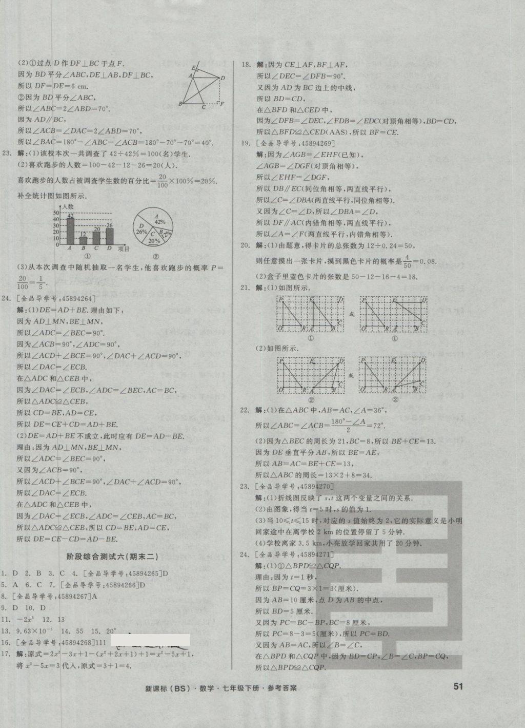 2018年全品小复习七年级数学下册北师大版 第14页