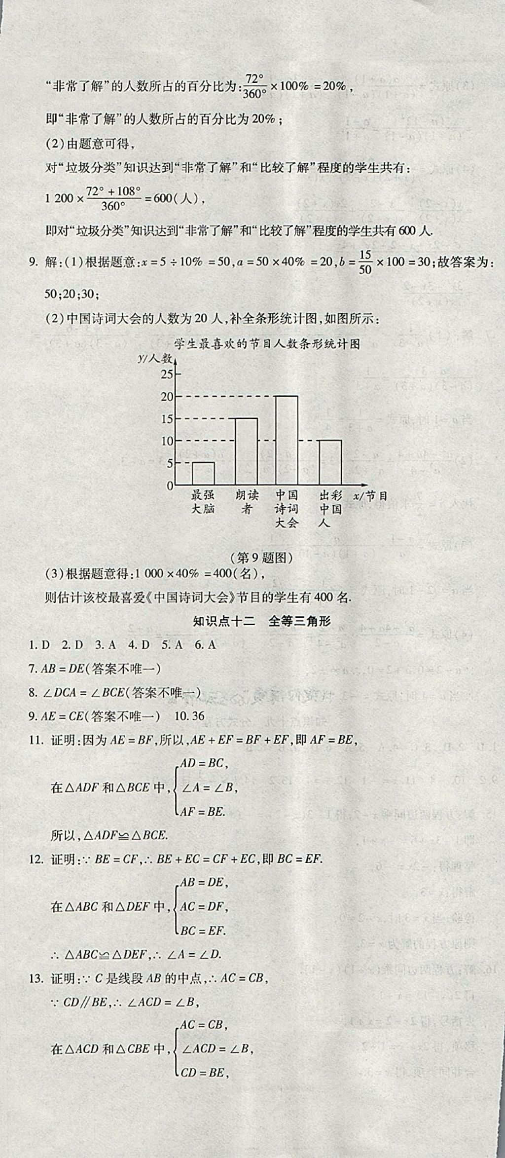 2018年初中學(xué)業(yè)水平測(cè)試用書(shū)激活中考數(shù)學(xué) 第7頁(yè)