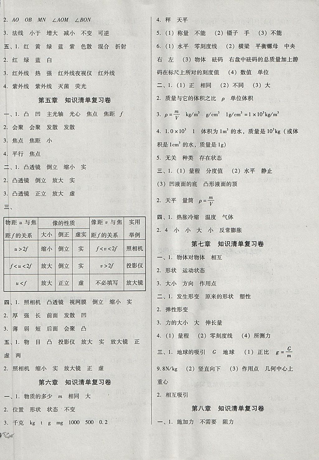 2018年中考3輪全程考評(píng)一卷通物理人教版 第2頁