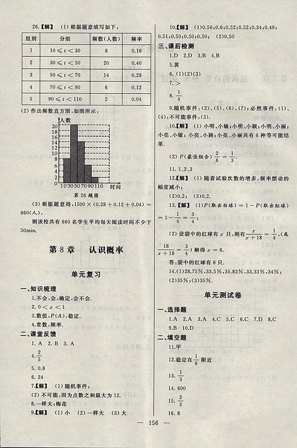 2018年為了燦爛的明天同步輔導與能力訓練階段綜合測試卷集八年級數(shù)學下冊蘇科版 第4頁