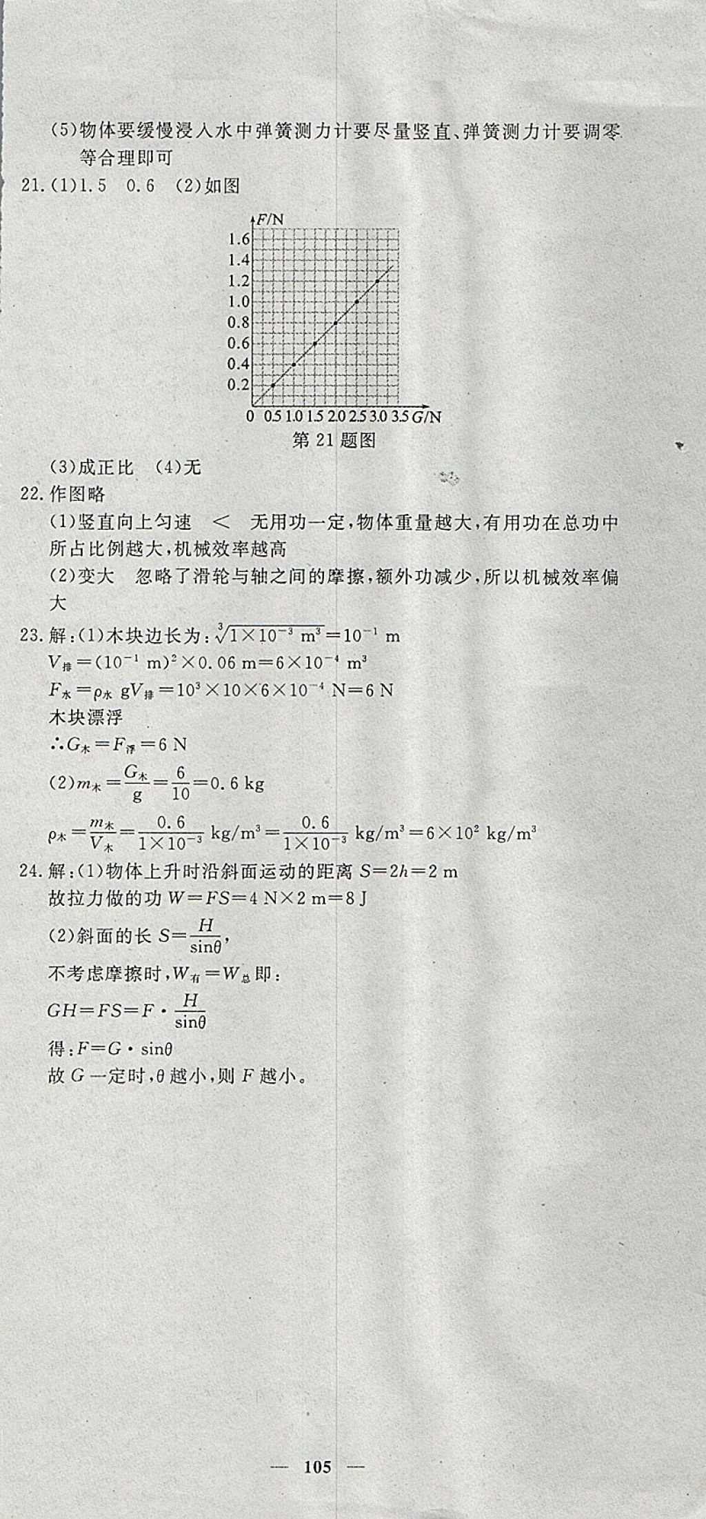 2018年王后雄黃岡密卷八年級(jí)物理下冊(cè)滬科版 第15頁(yè)