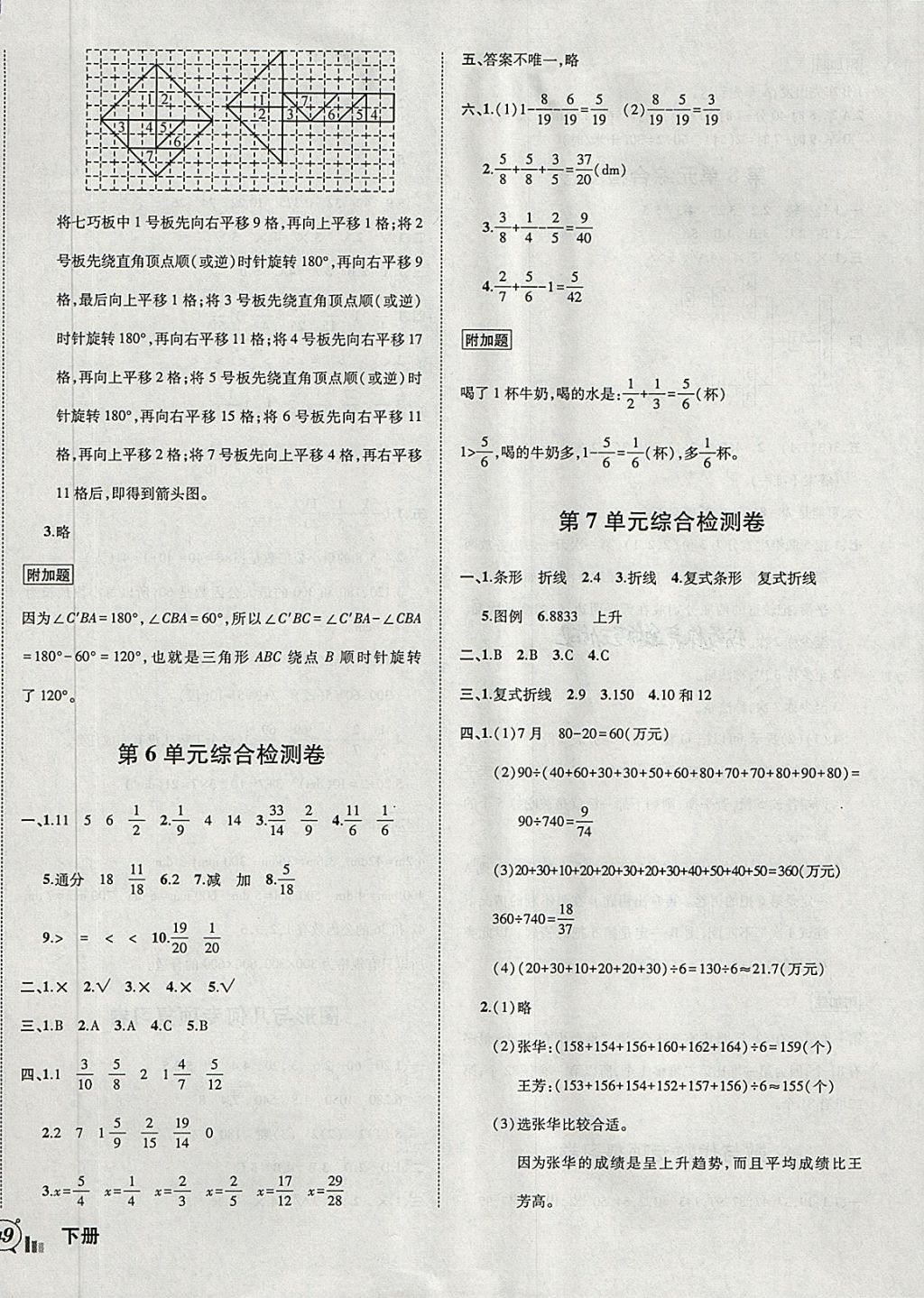 2018年?duì)钤刹怕穭?chuàng)新名卷五年級(jí)數(shù)學(xué)下冊(cè)人教版 第6頁(yè)