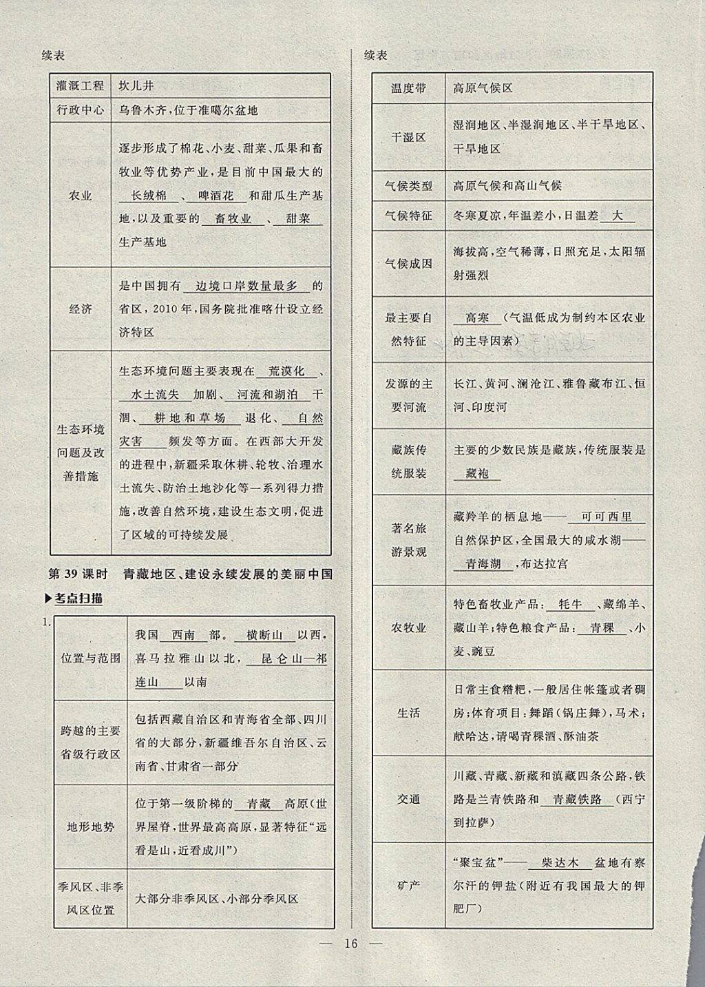 2018年湘岳中考地理永州專版 第16頁