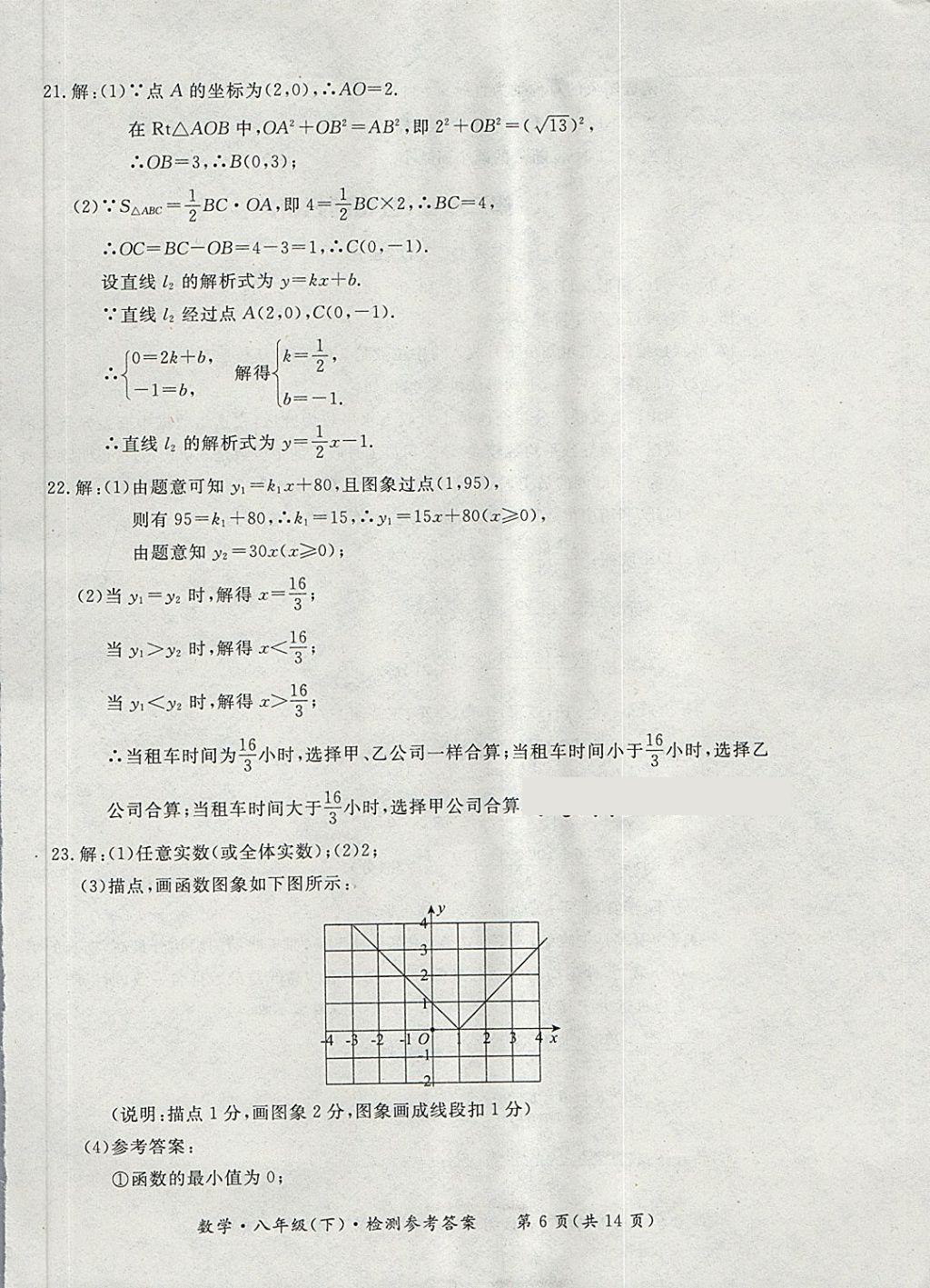 2018年新課標形成性練習與檢測八年級數學下冊 第42頁