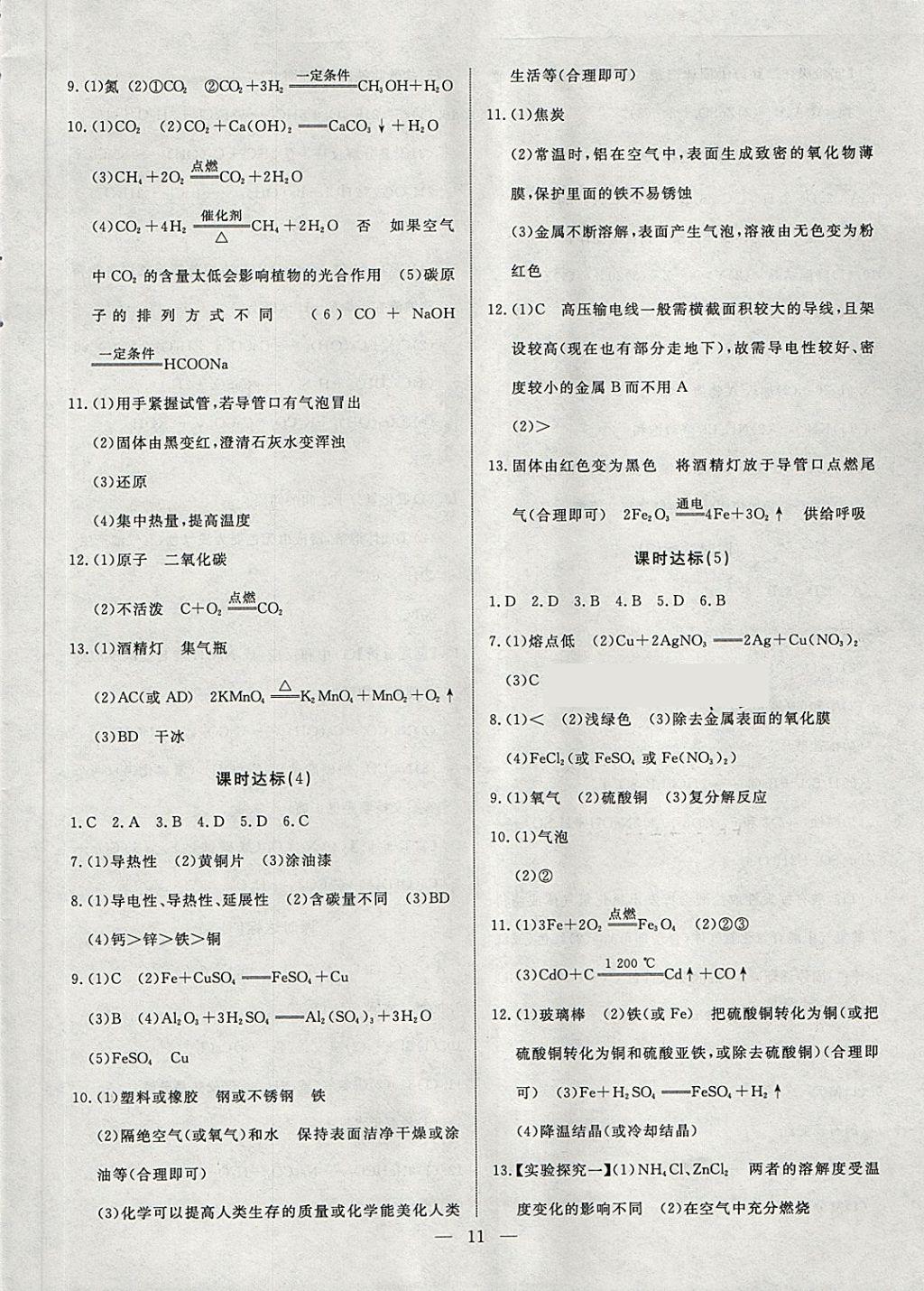 2018年湘岳中考化学永州专版 第11页