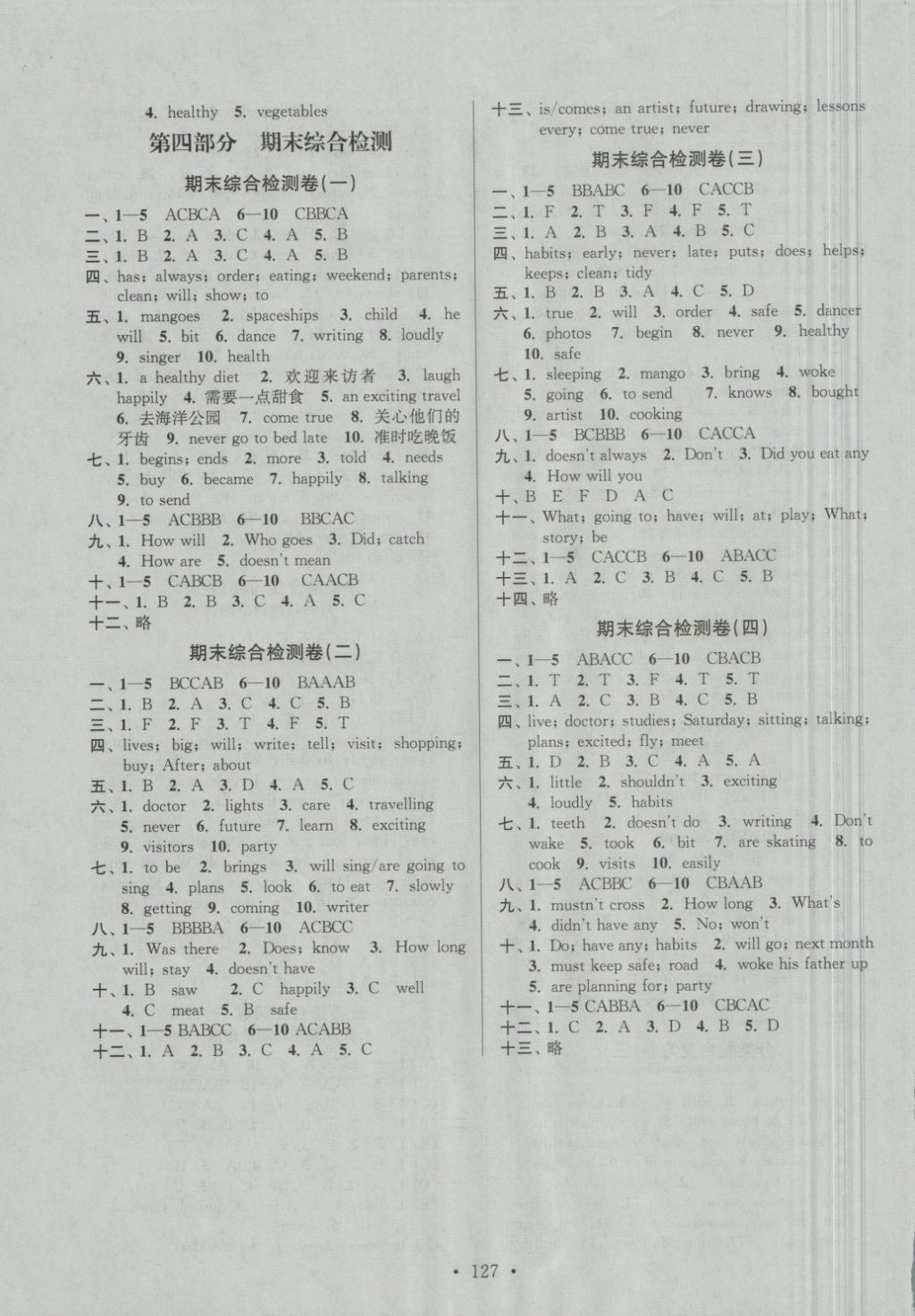 2018年江蘇好卷六年級(jí)英語(yǔ)下冊(cè)譯林版 第15頁(yè)