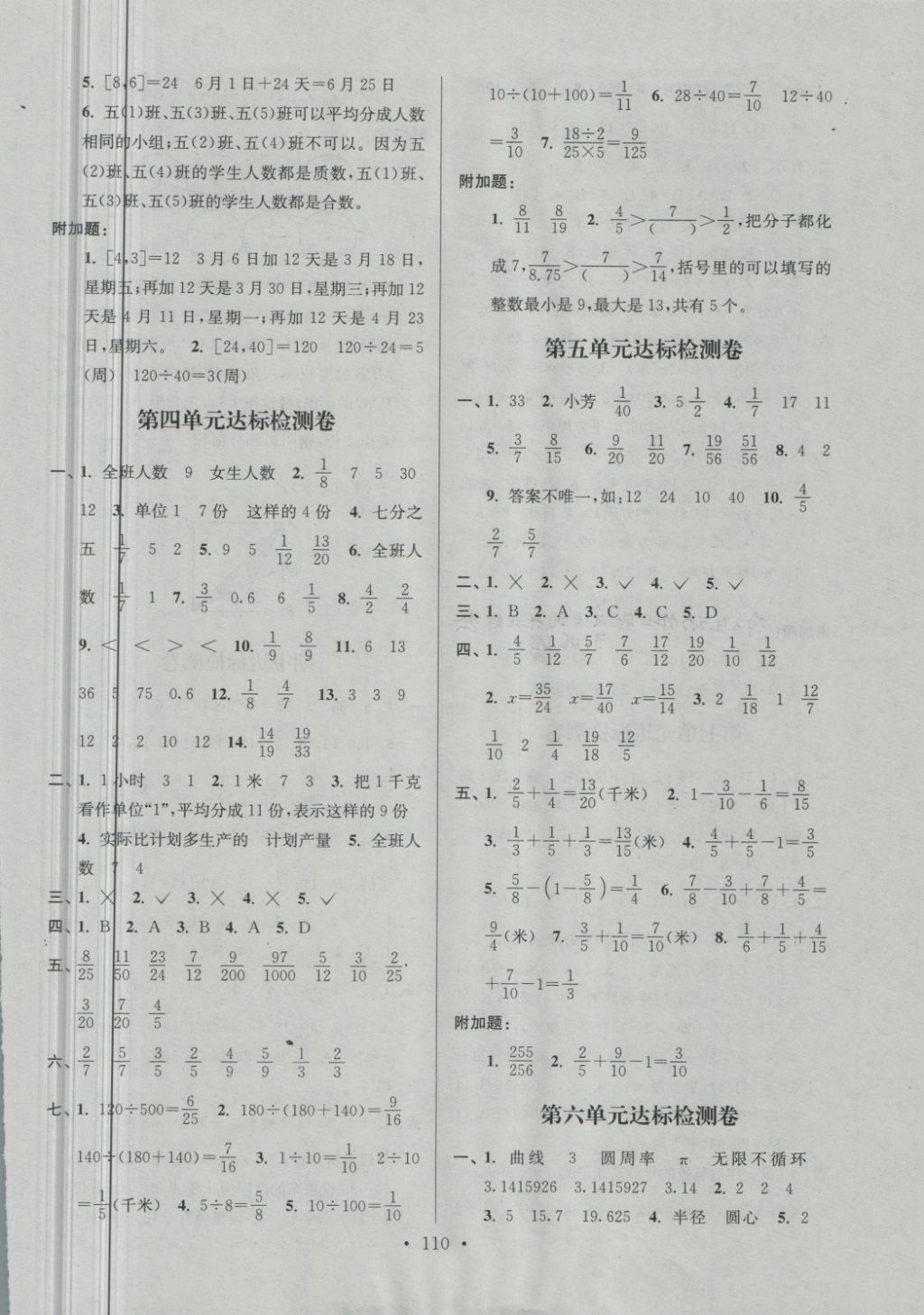 2018年江蘇好卷五年級數(shù)學下冊江蘇版 第2頁