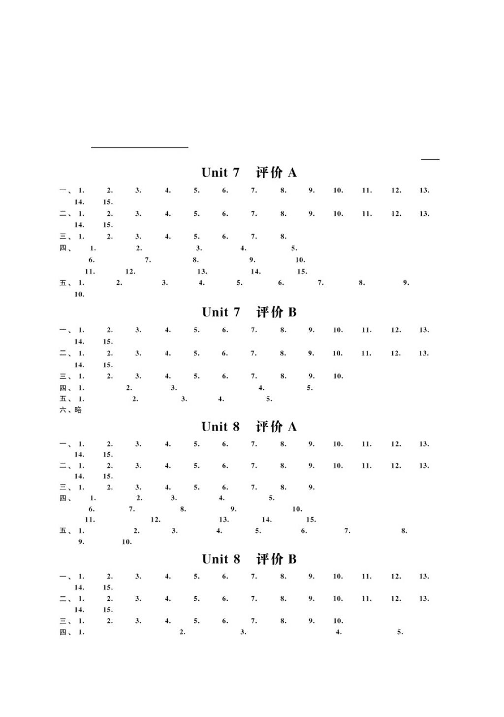 2018年綠色指標(biāo)自我提升八年級英語下冊 第10頁