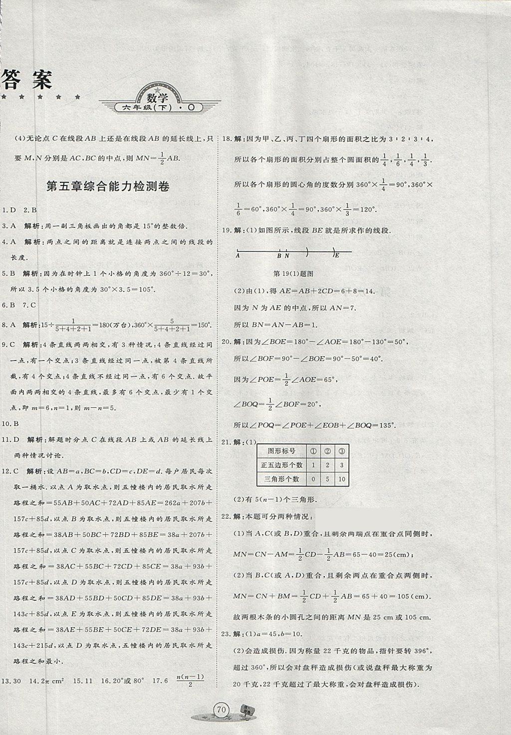 2018年優(yōu)加密卷六年級數(shù)學(xué)下冊O(shè)版 第2頁