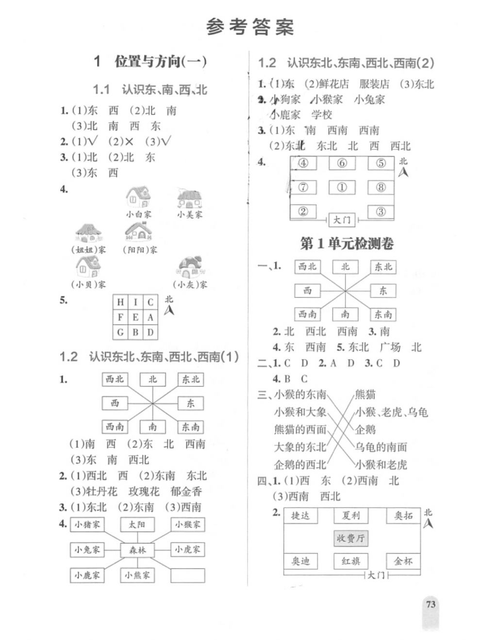 2018年P(guān)ASS教材搭檔三年級數(shù)學(xué)下冊人教版 第11頁