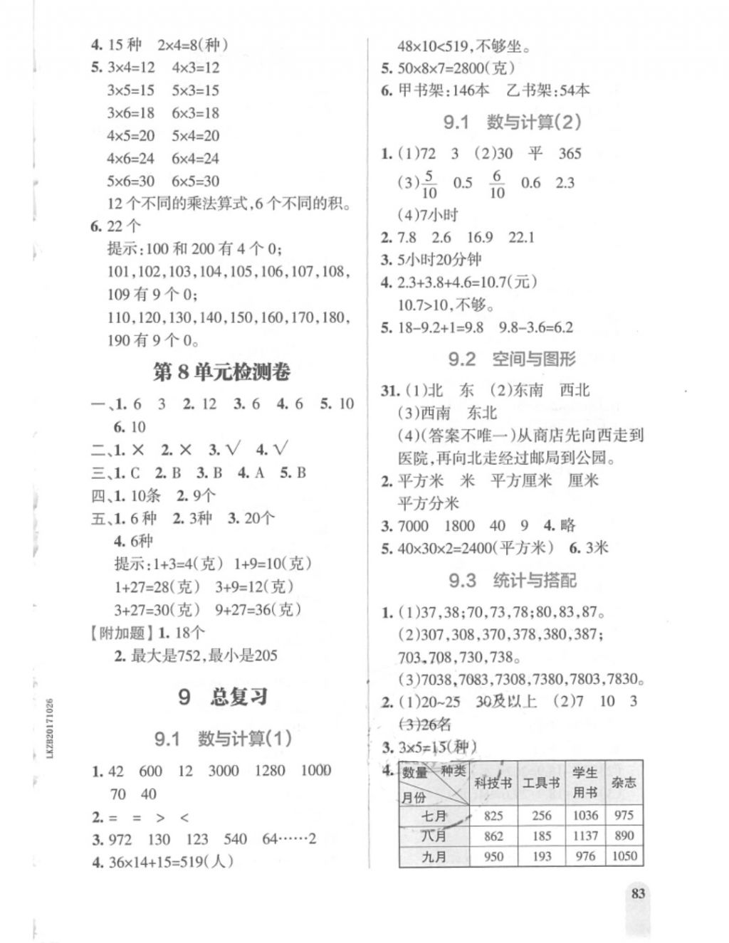 2018年P(guān)ASS教材搭檔三年級數(shù)學(xué)下冊人教版 第21頁