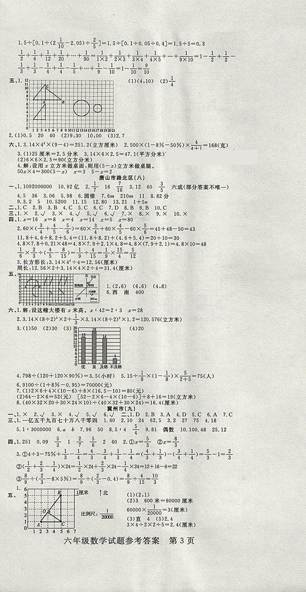 2018年考題大集結(jié)沖刺100分小升初數(shù)學(xué) 第3頁