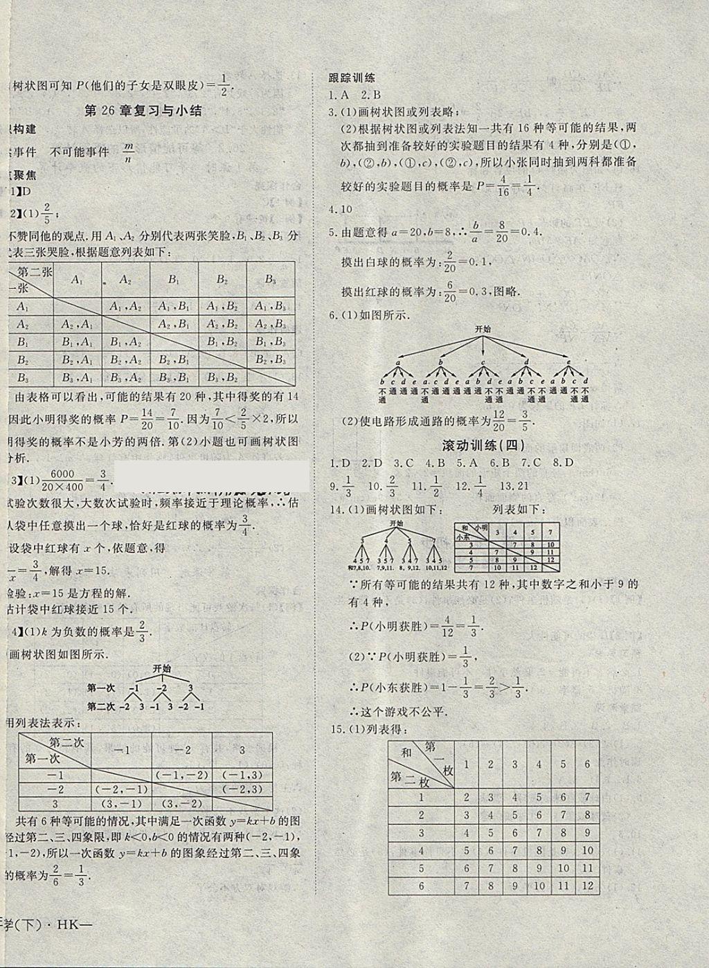 2018年探究在線高效課堂九年級數(shù)學(xué)下冊滬科版 第16頁