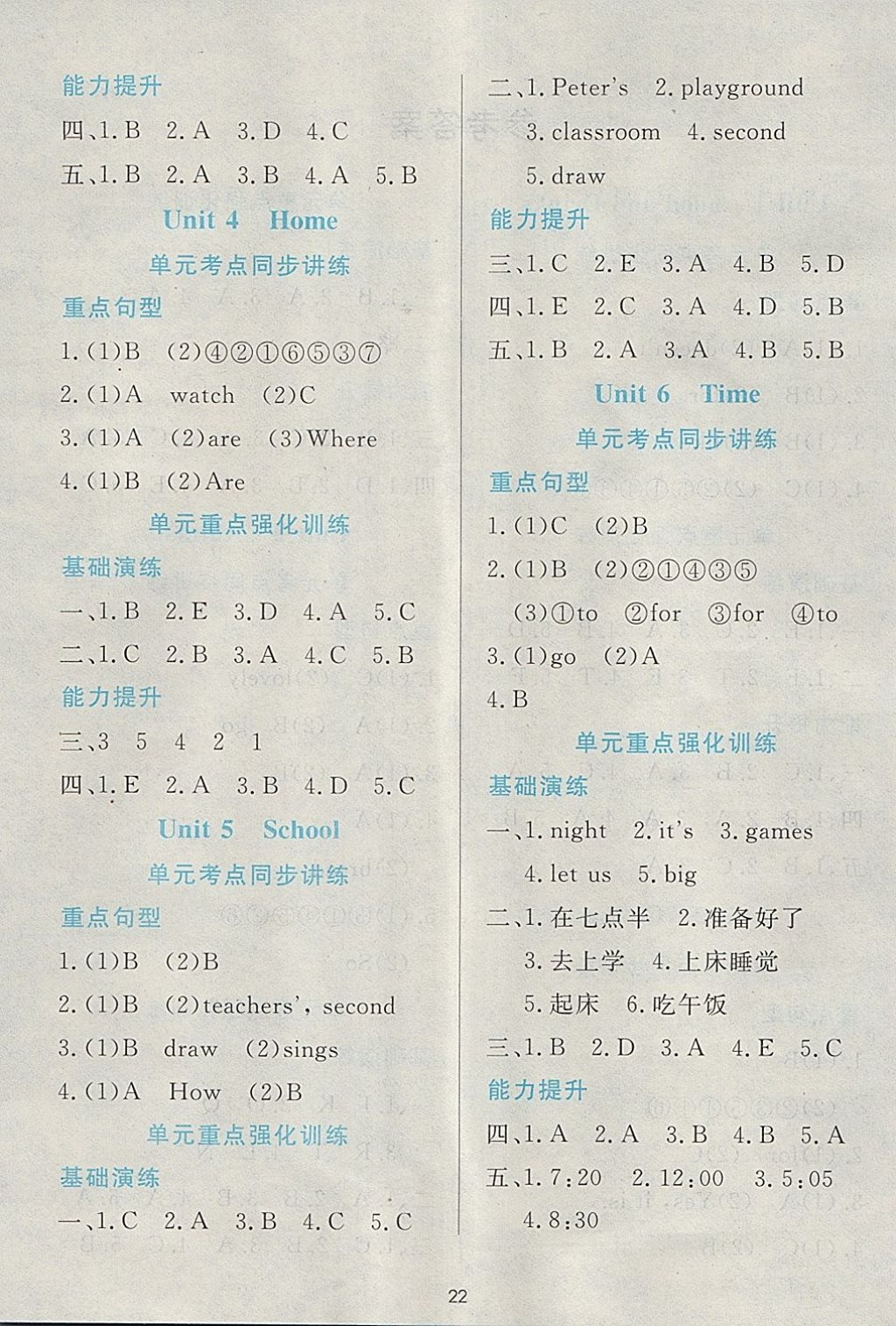 2018年黃岡名卷三年級(jí)英語(yǔ)下冊(cè)魯科版五四制 第14頁(yè)