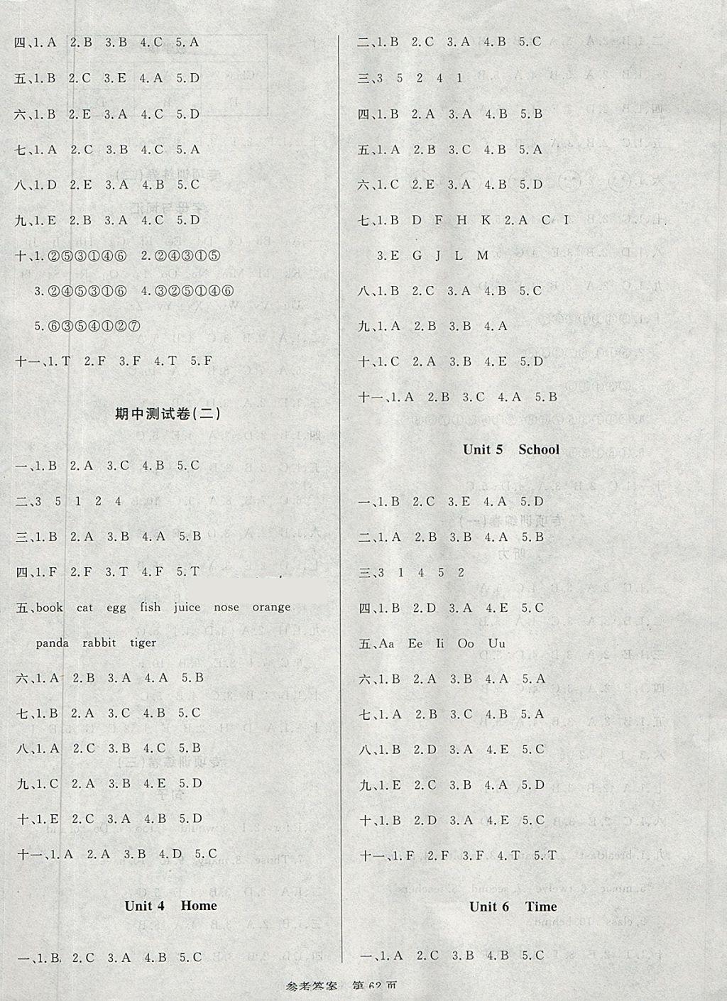 2018年黃岡名卷三年級英語下冊魯科版五四制 第2頁